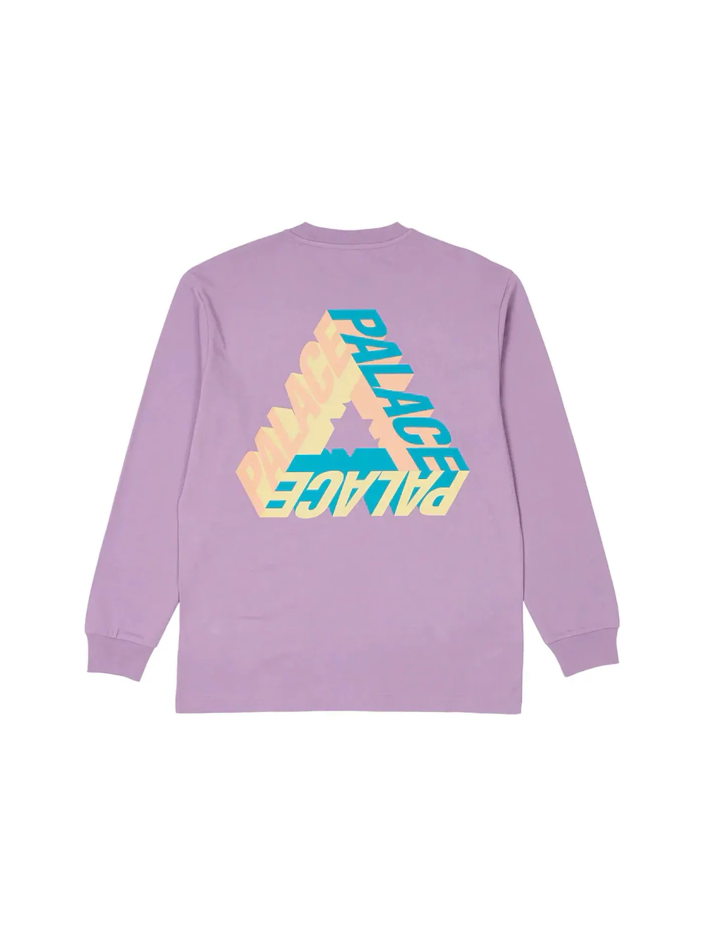 Мужская футболка с длинным рукавом Palace Longsleeve (FW23) — изображение 1 из 2, светлый фиолетовый