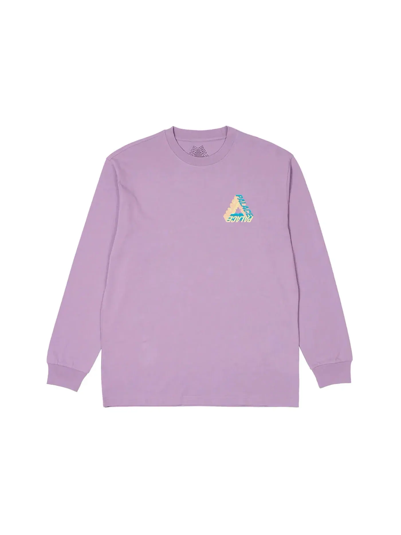 Мужская футболка с длинным рукавом Palace Longsleeve (FW23) — изображение 2 из 2, светлый фиолетовый