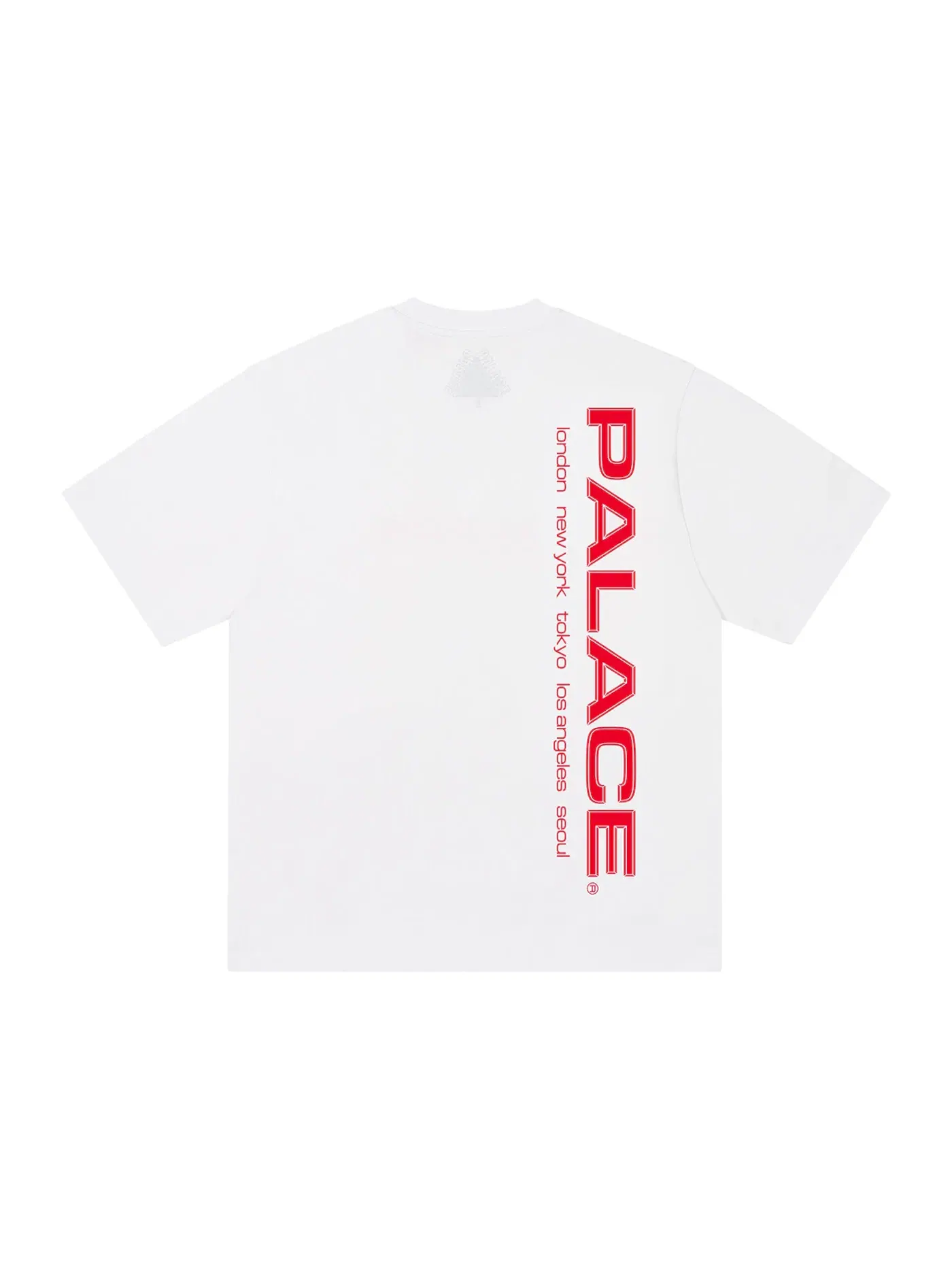 Мужская футболка с принтом Palace T-Shirt — изображение 1 из 2, белый