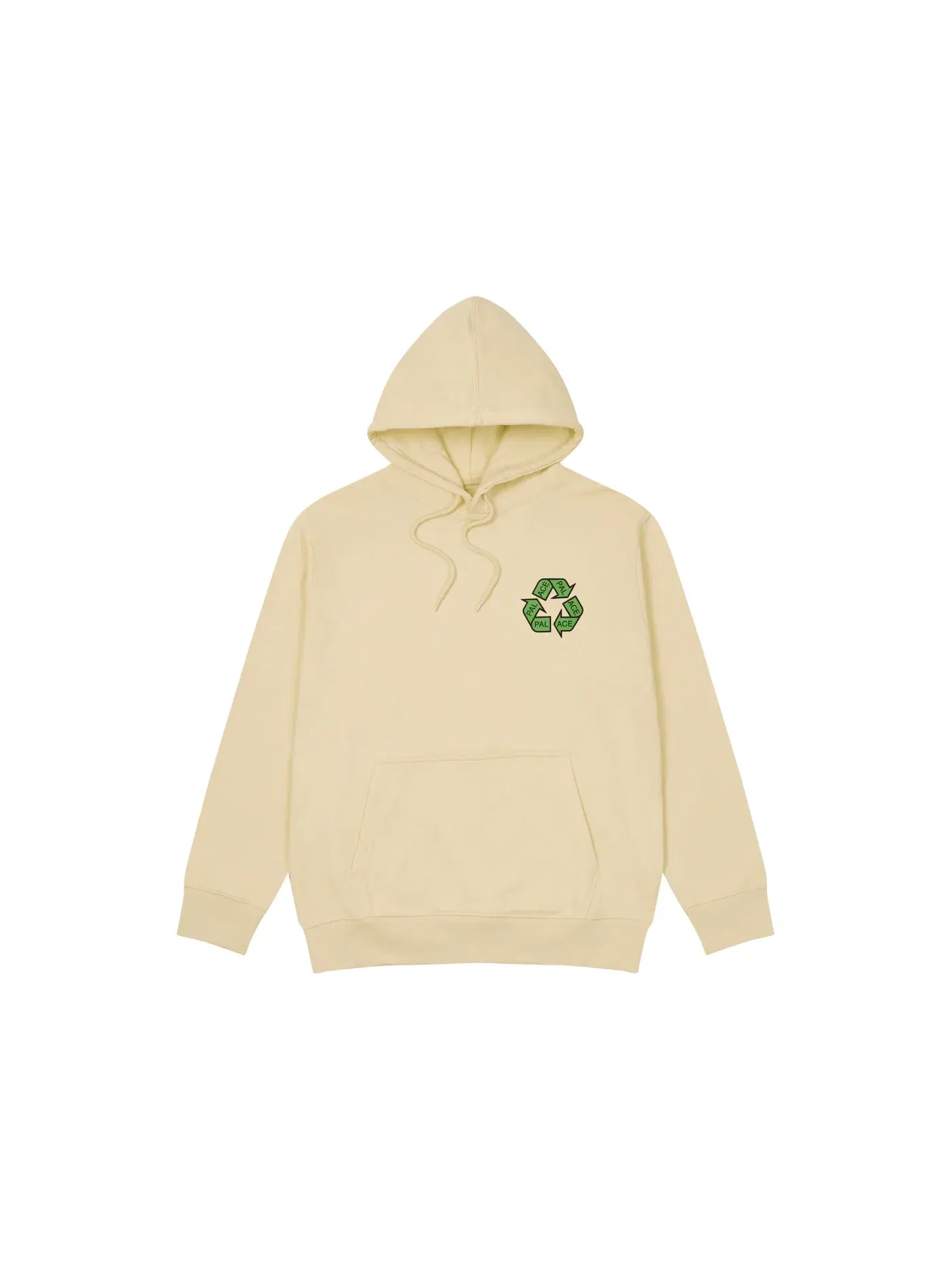 Мужская худи с принтом Palace Hood — изображение 1 из 2, овсяный