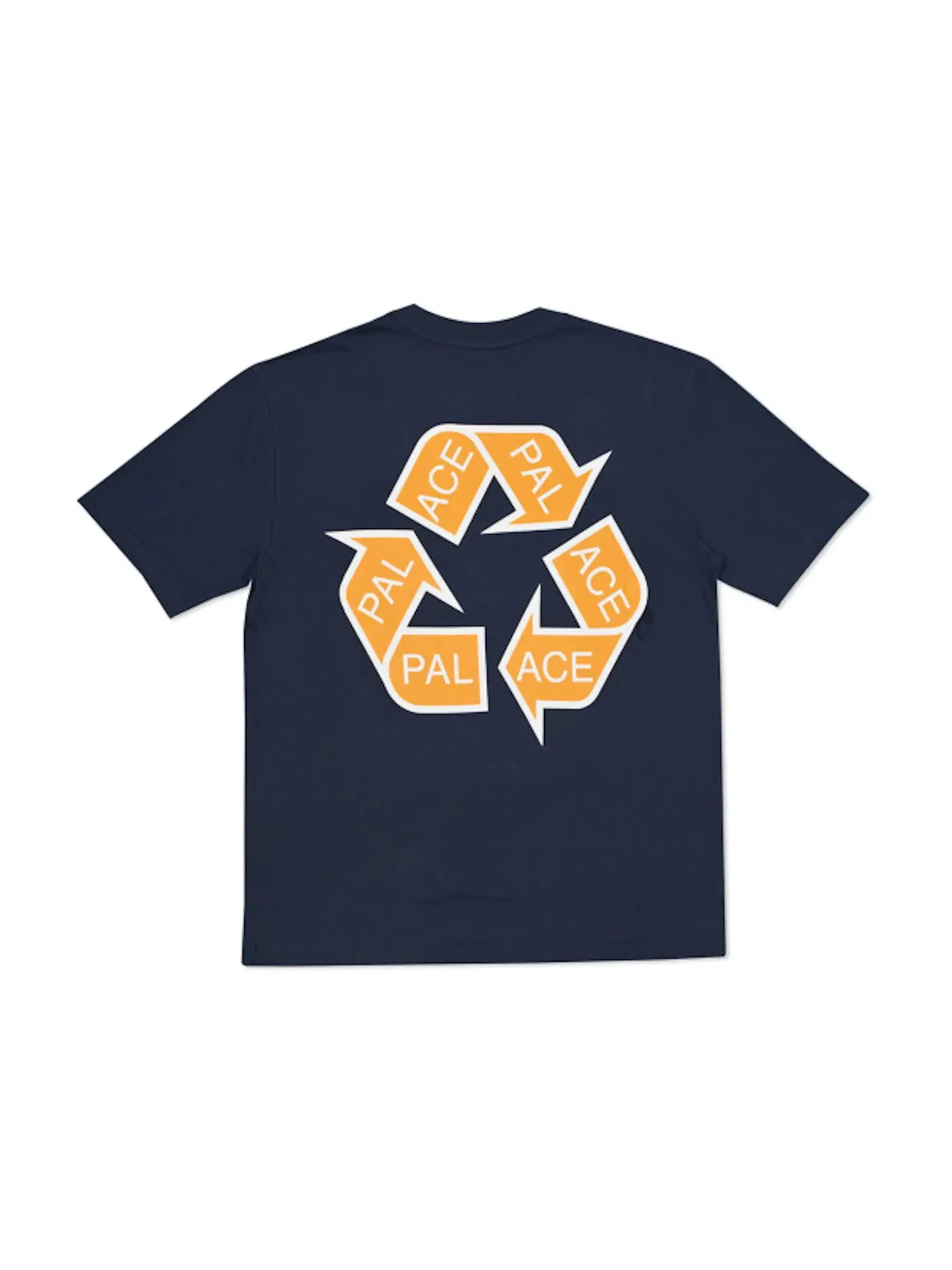 Мужская футболка с принтом Palace T-shirt — изображение 2 из 2, темно-синий