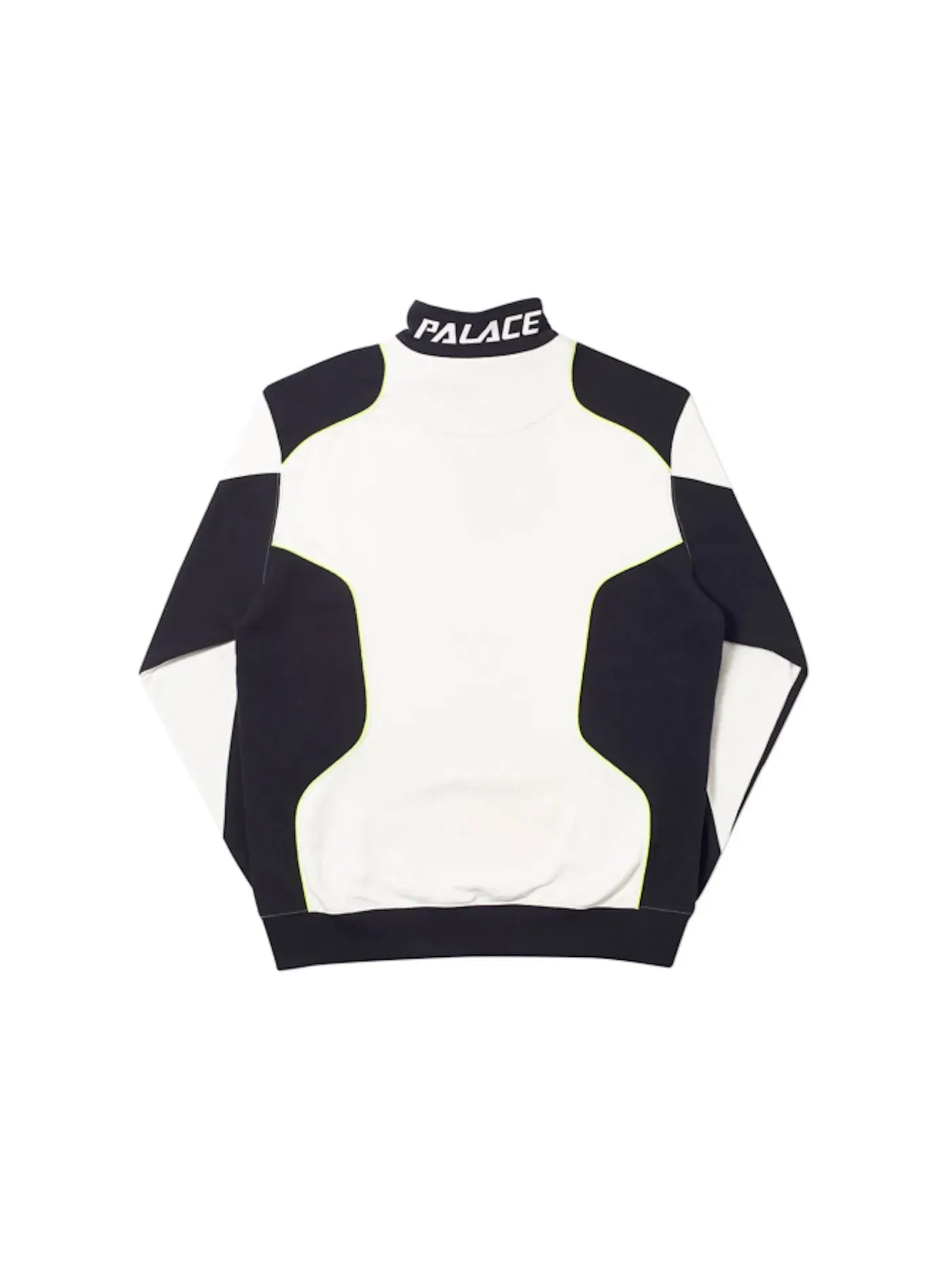 Мужская куртка с принтом Palace P Racer Top White/Black — изображение 2 из 2, белый/черный