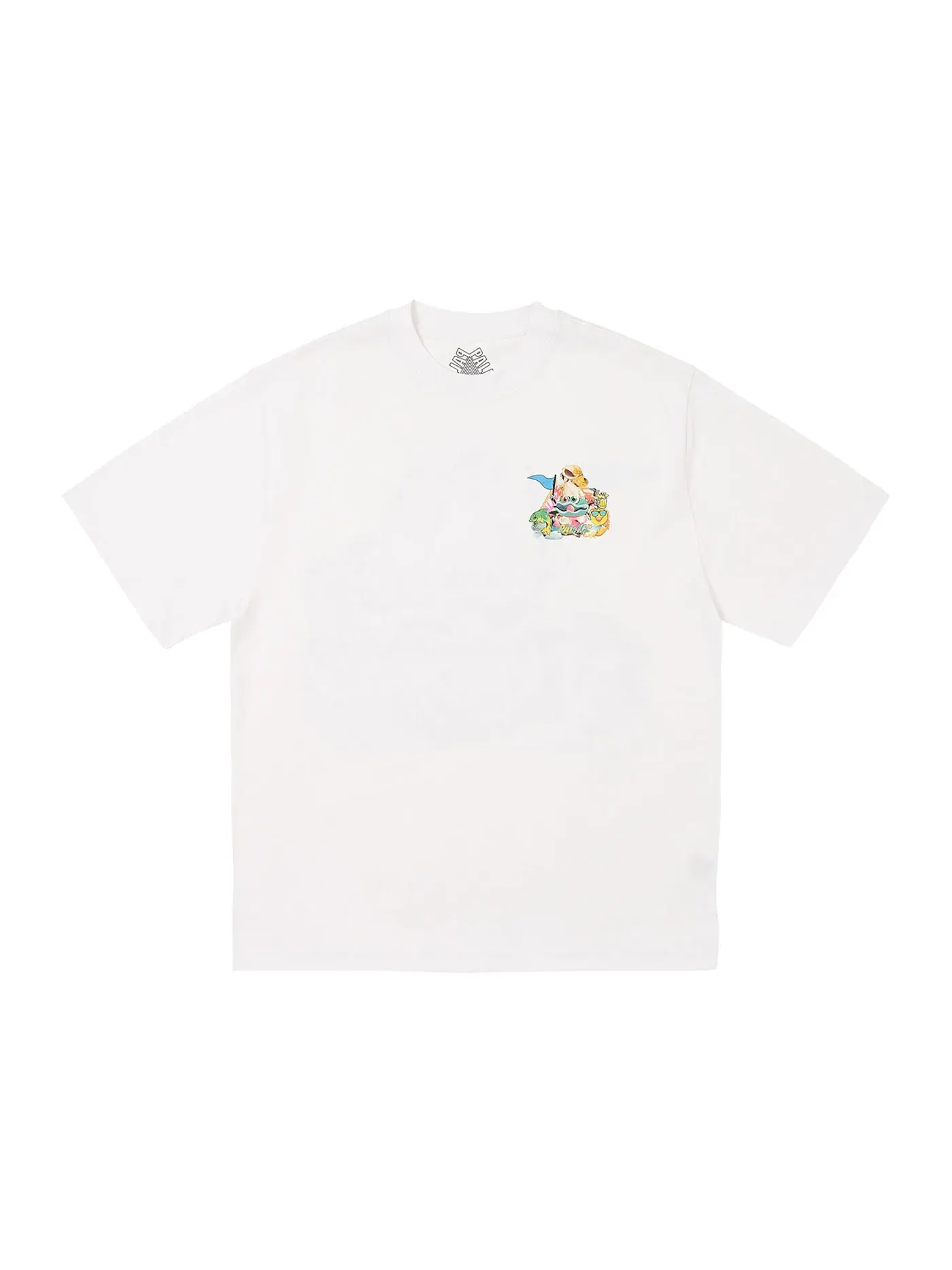 Мужская футболка с принтом Palace P Sea T-Shirt — изображение 2 из 2, белый