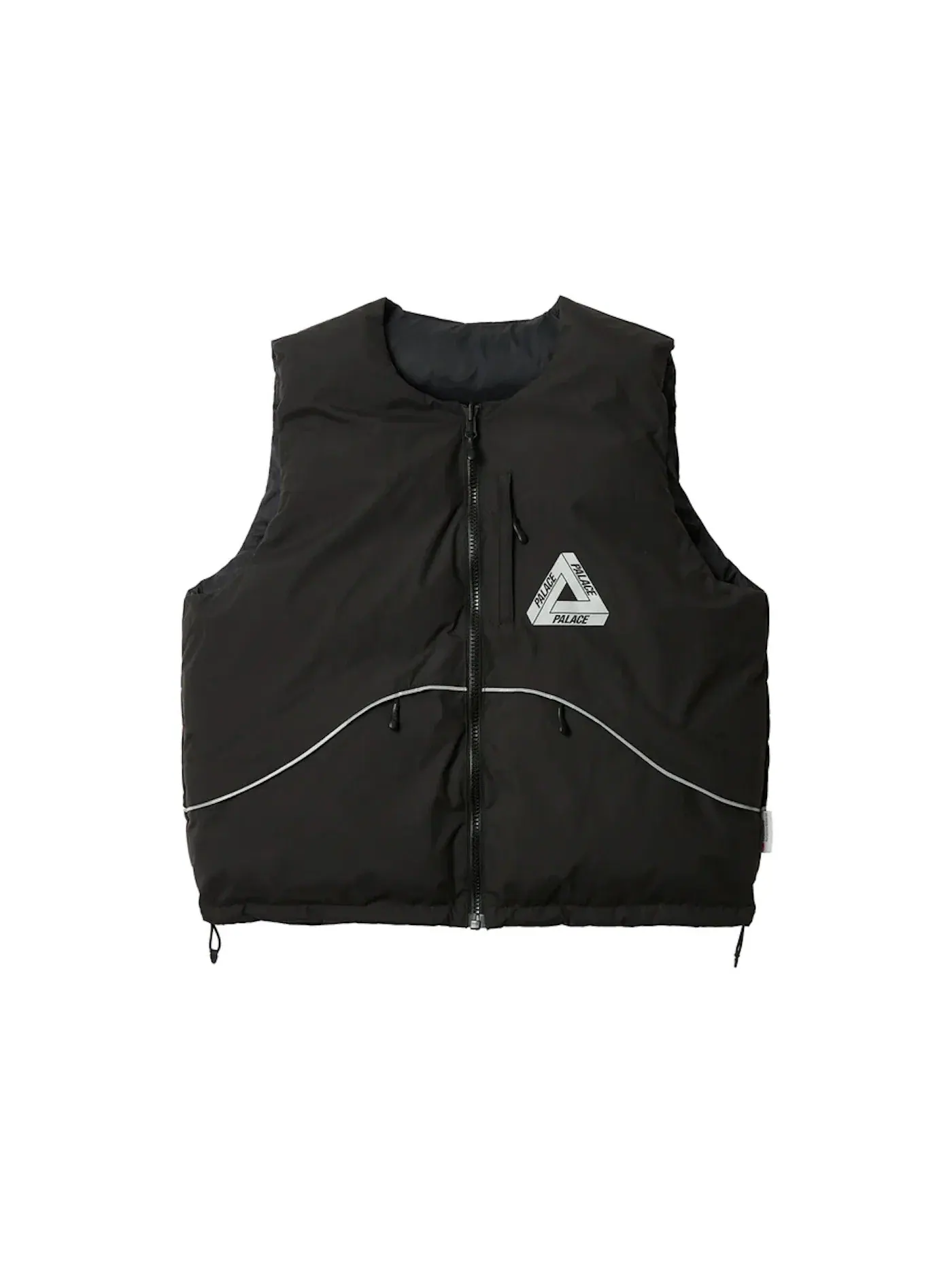 Мужской жилет двусторонний пуховый P-Tech Reversible Puffa Vest Palace — изображение 1 из 3, черный