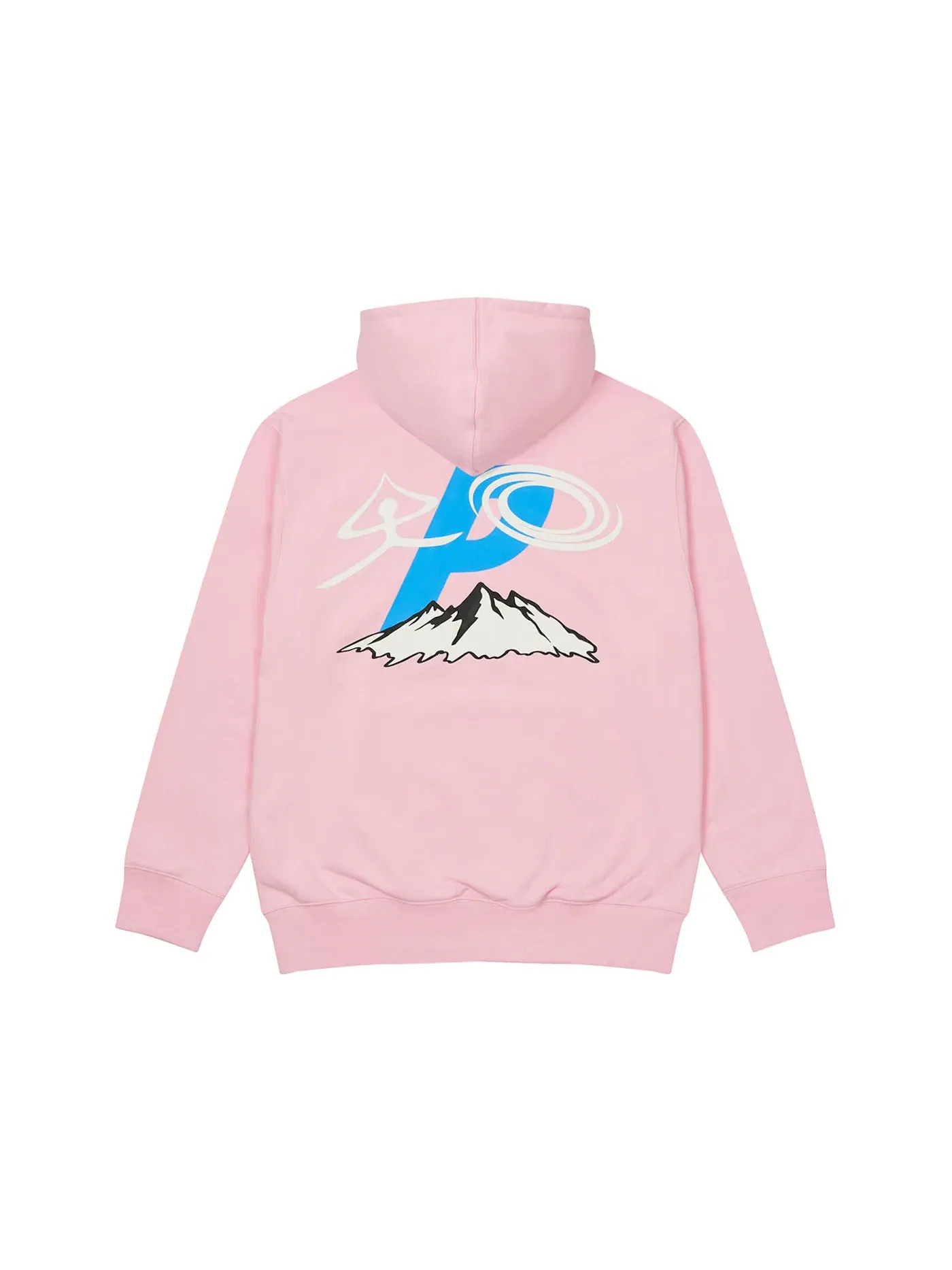Мужская худи с принтом Palace Hood — изображение 1 из 2, розовый