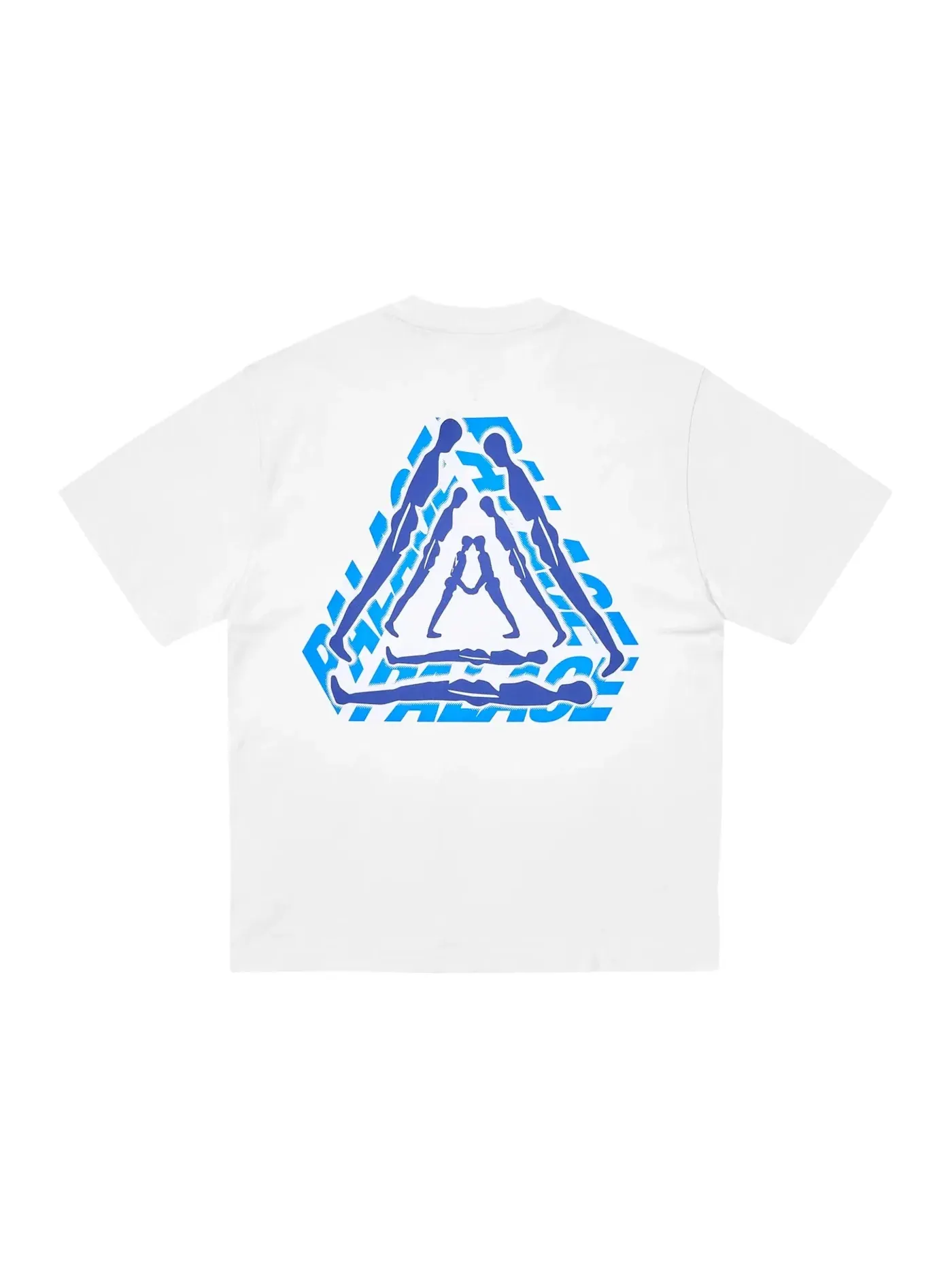 Мужская футболка с принтом Palace P3 Lean T-Shirt — изображение 1 из 2, белый