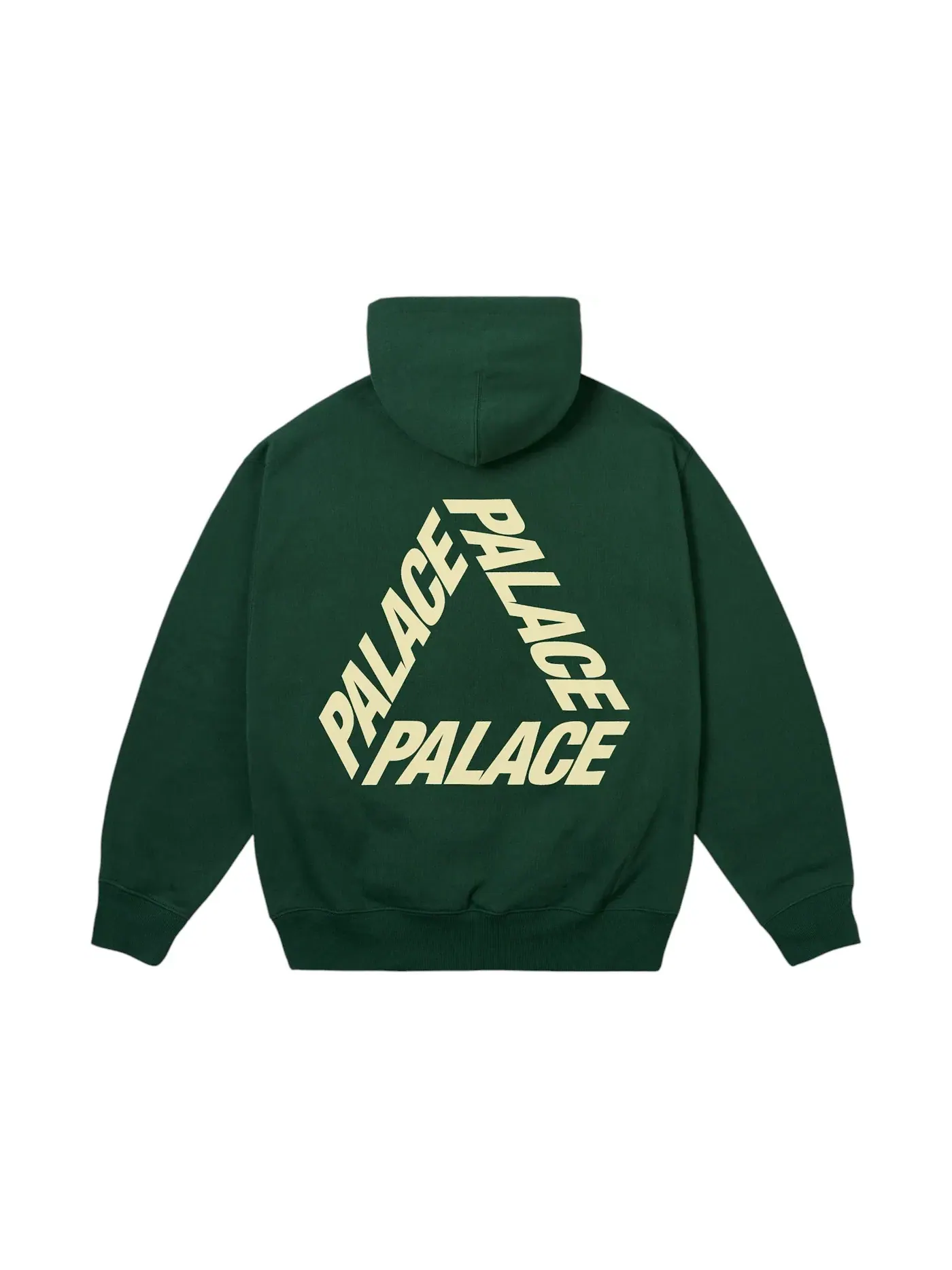 Мужская худи с принтом Palace Hood — изображение 1 из 2, зеленый