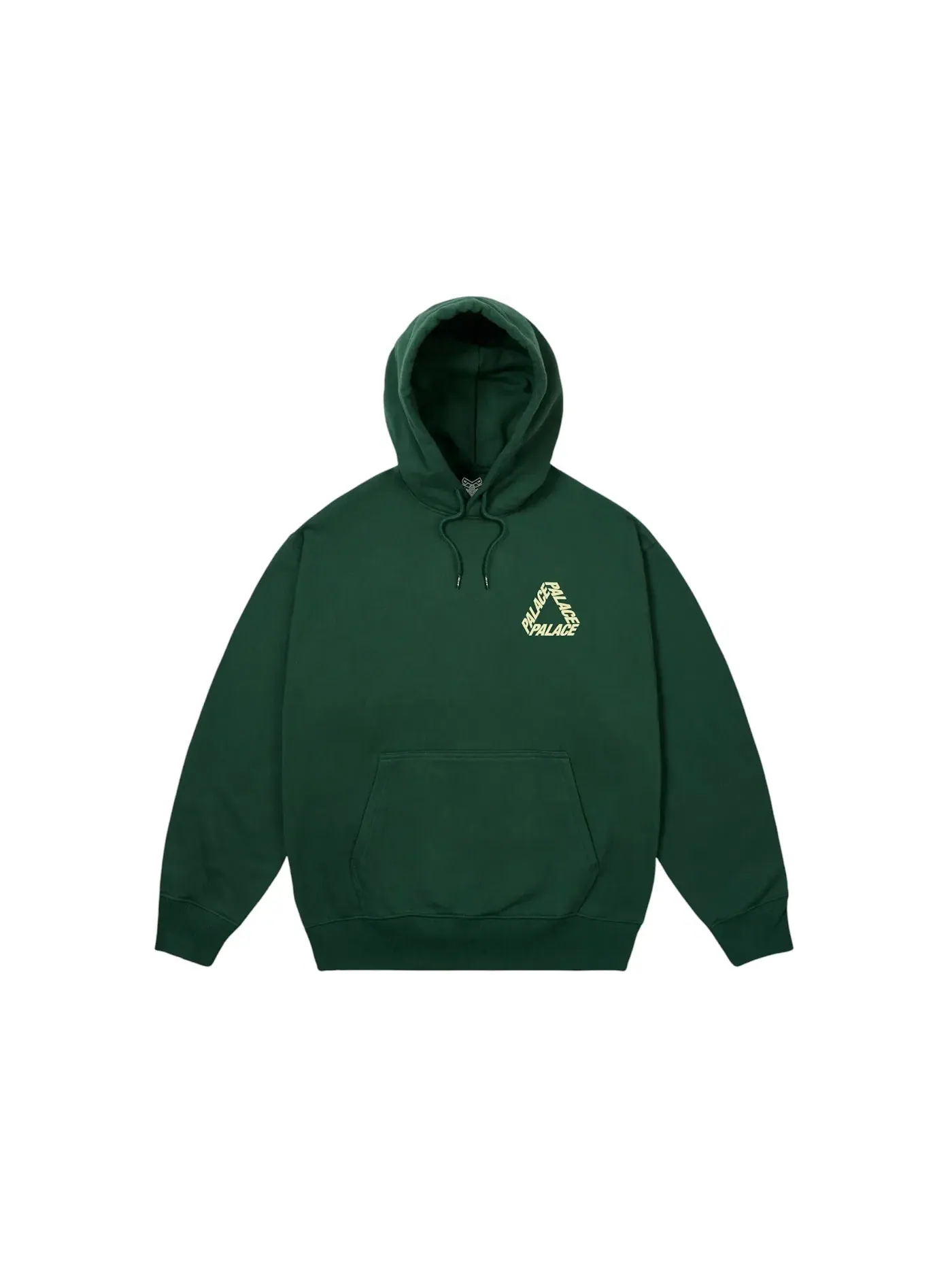 Мужская худи с принтом Palace Hood — изображение 2 из 2, зеленый