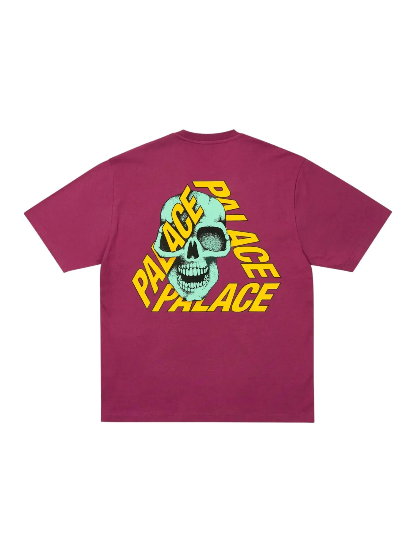 Мужская футболка с принтом Palace P3 Skull T-shirt, Berg — изображение 1 из 2