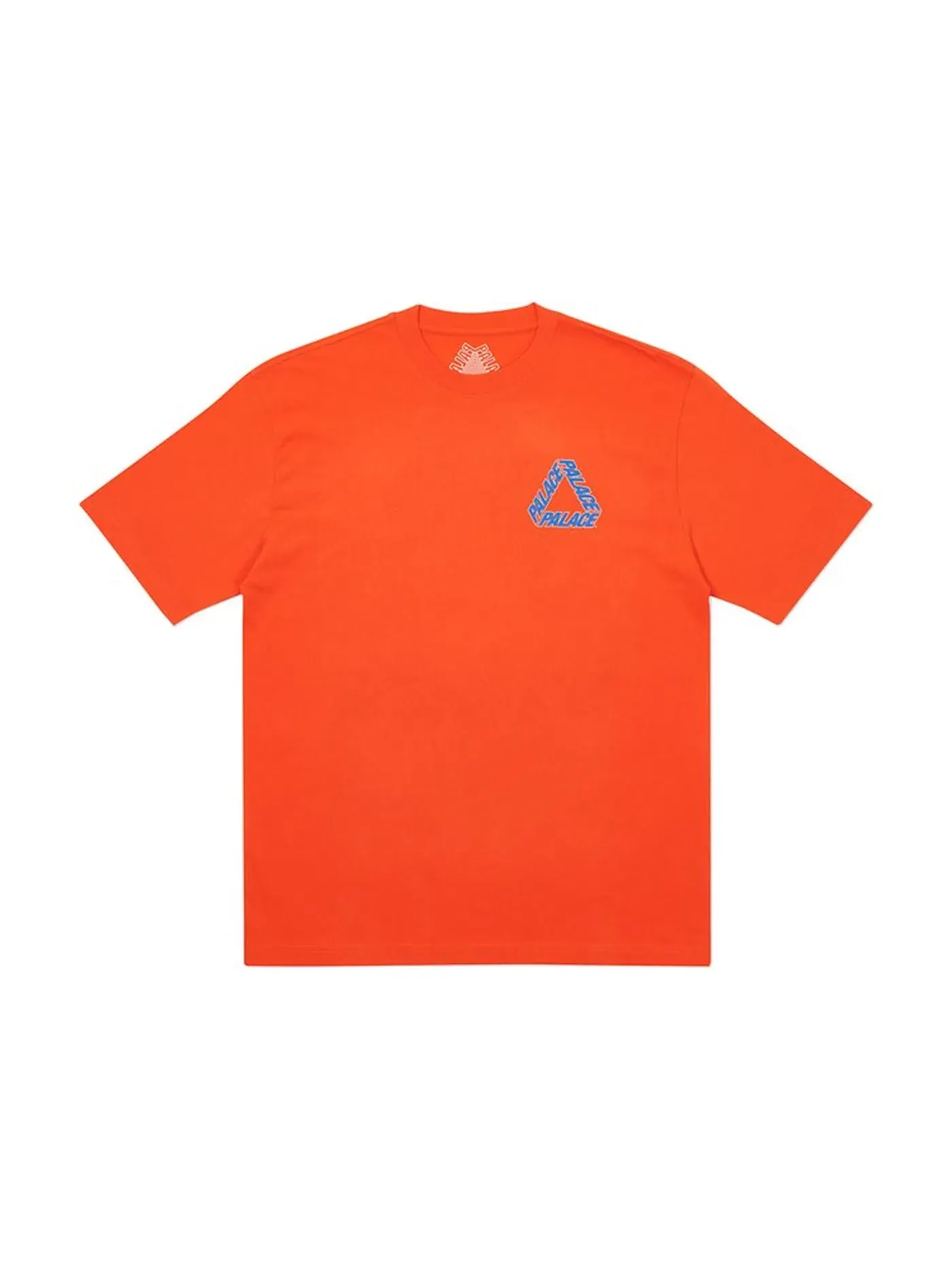 Мужская футболка с принтом Palace P3 Team T-Shirt — изображение 2 из 2, темный оранжевый