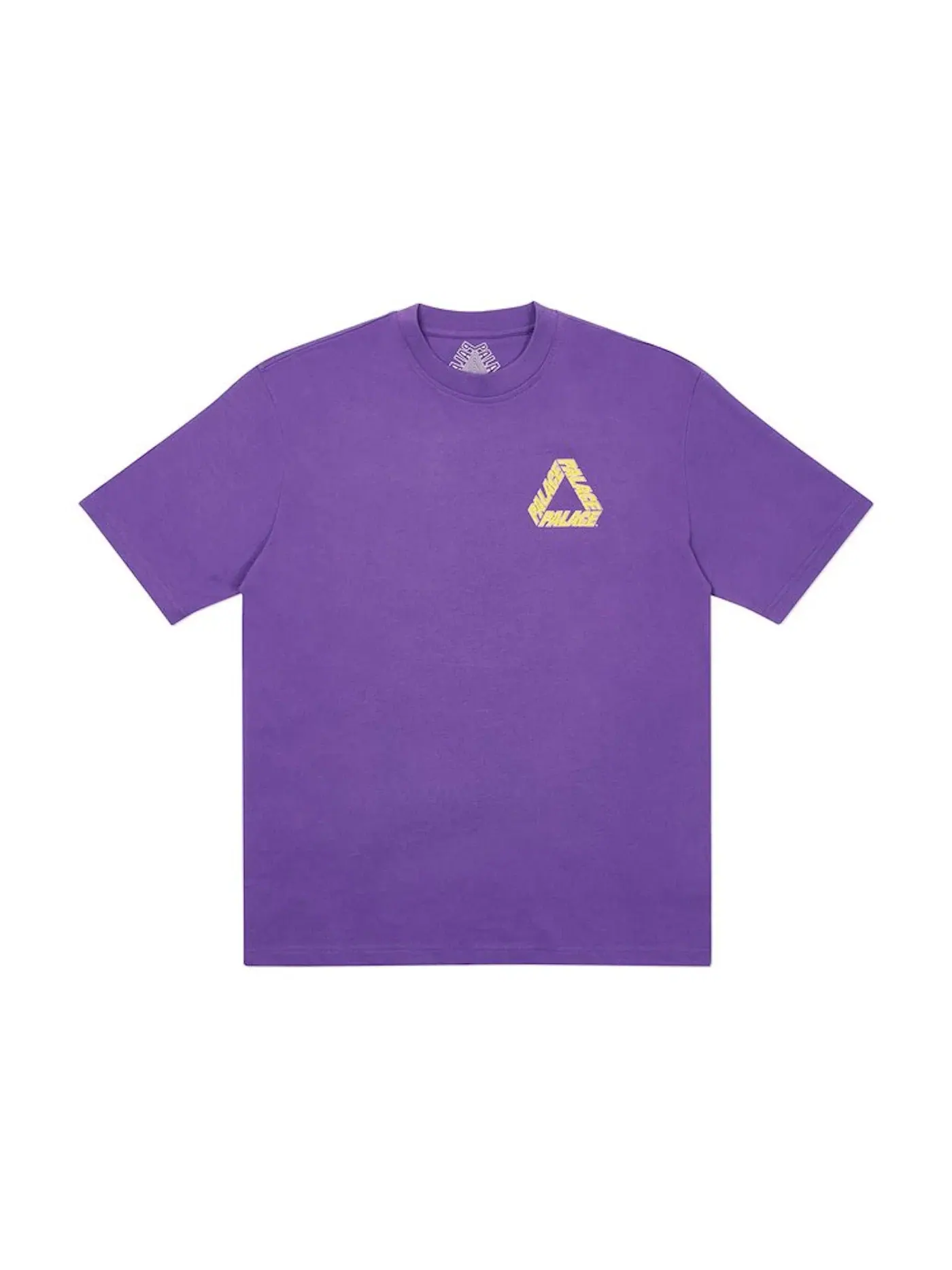 Мужская футболка с принтом Palace P3 Team T-Shirt — изображение 2 из 2, фиолетовый