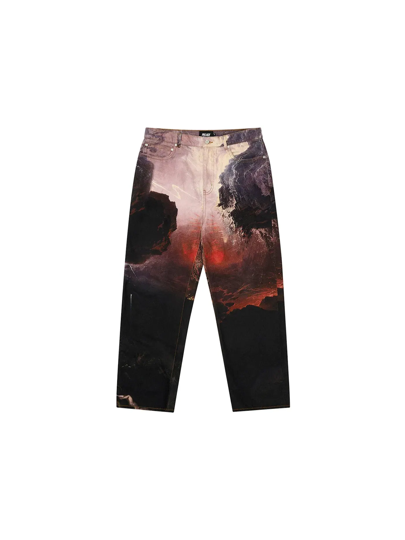 Мужские джинсы с принтом Palace P45 Standard Jean, Day Of Wrath — изображение 1 из 2