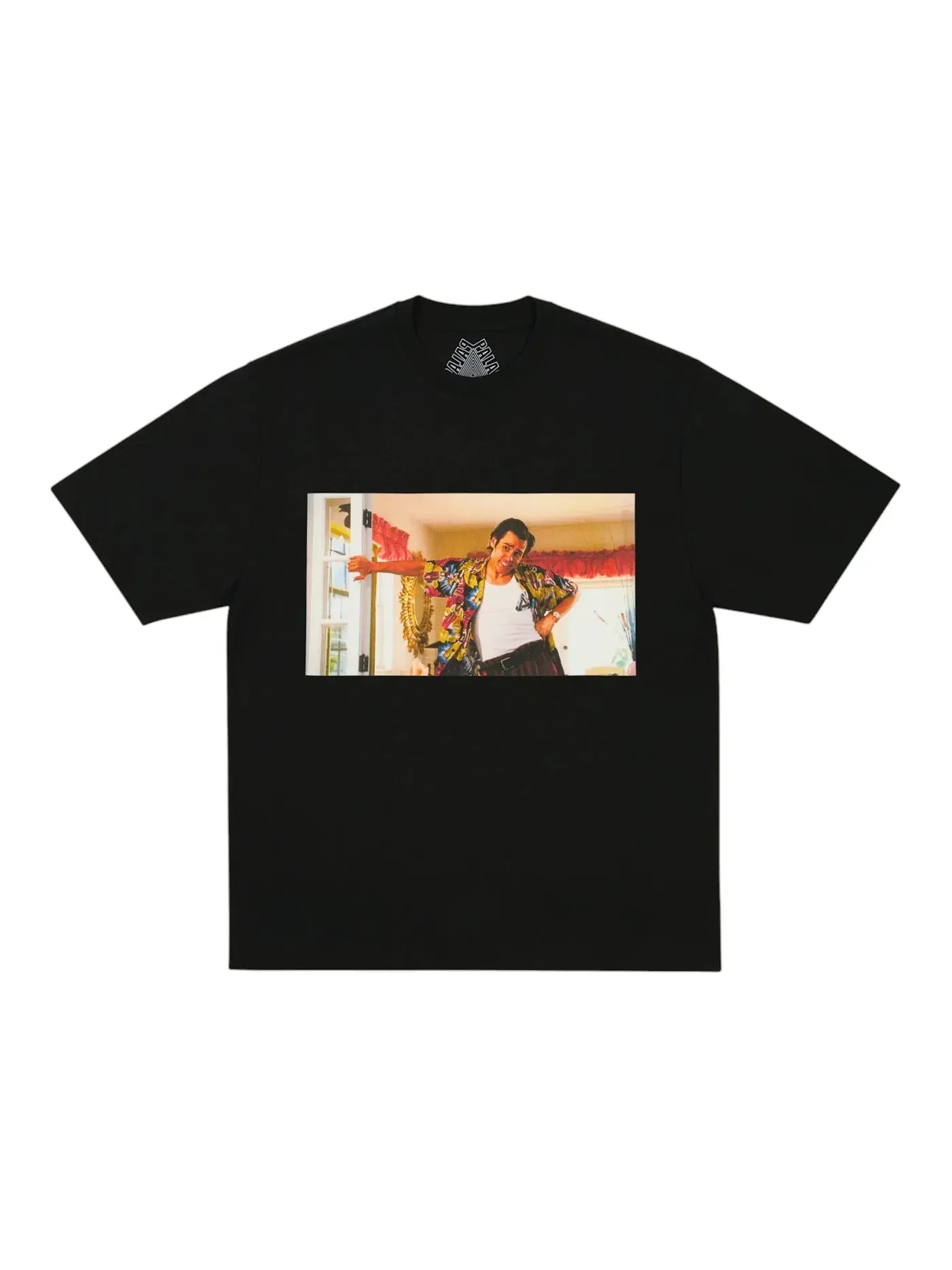 Мужская футболка с принтом Palace Pal-Ace T-shirt — изображение 1 из 1, черный