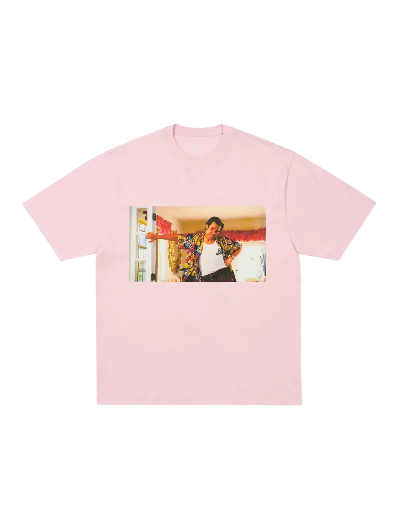 Мужская футболка с принтом Palace T-shirt — изображение 1 из 1, розовый