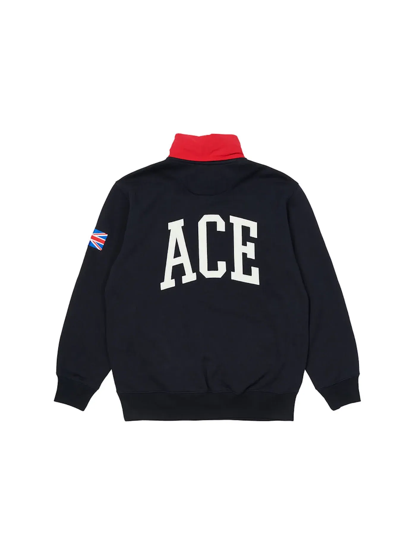 Мужская куртка-бомбер с четверть-застежкой-молнией Palace 1/4 Zip — изображение 2 из 2, темно-синий