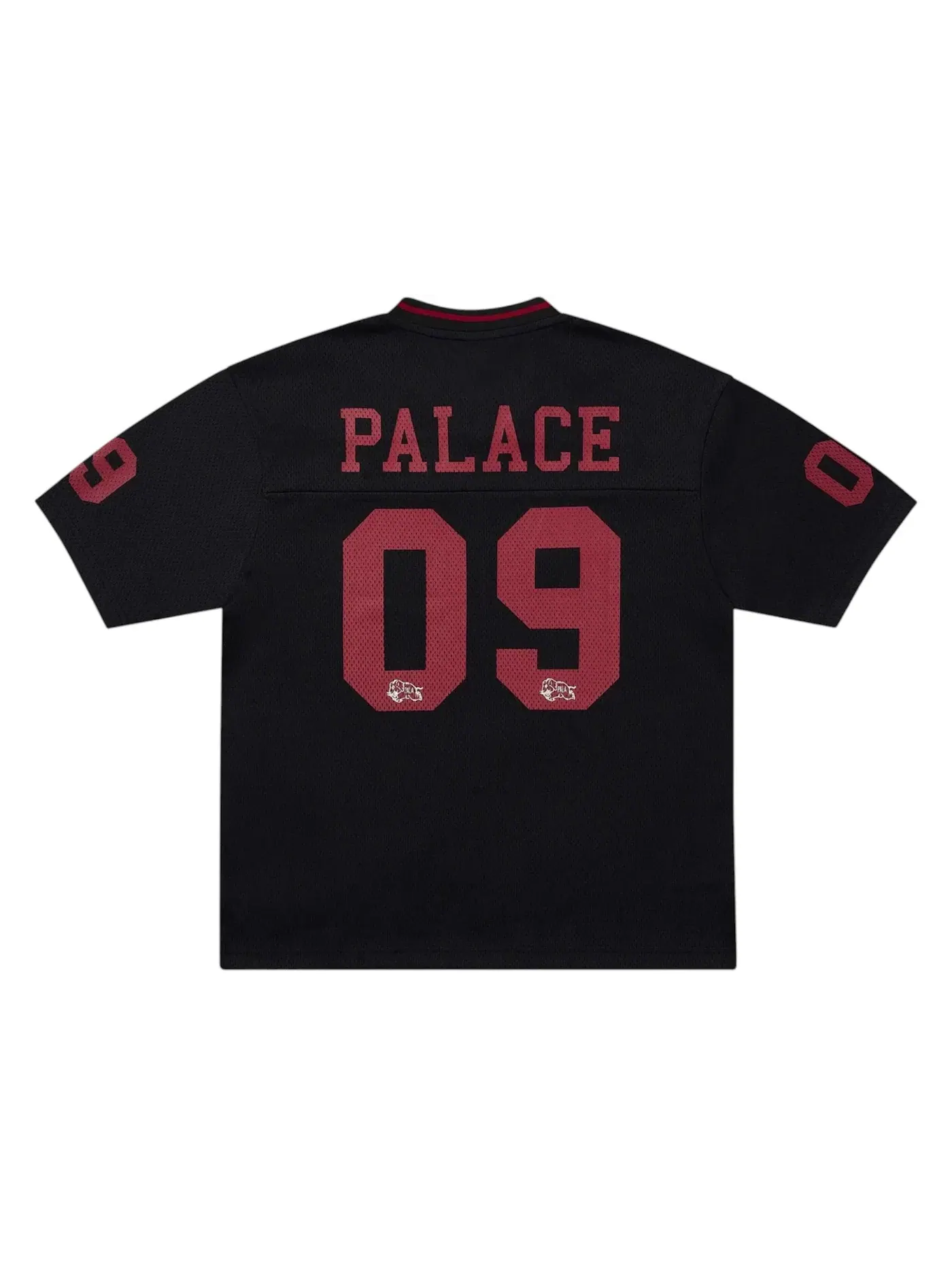 Мужская футболка с сетчатой вставкой Palace Palabama Mesh Jersey — изображение 2 из 2, черный