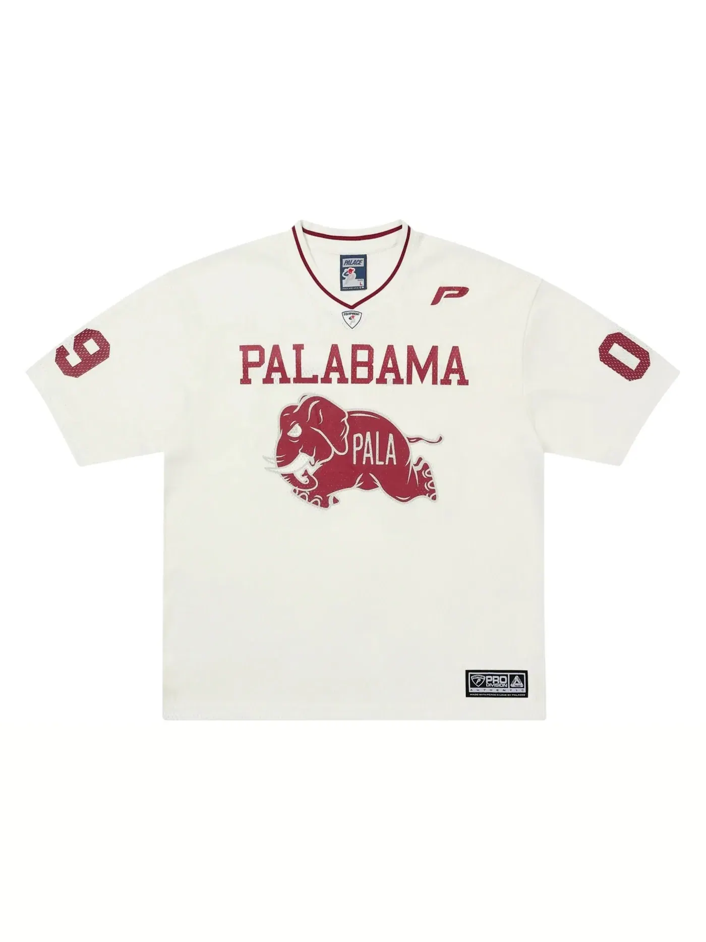 Мужская футболка Palace Mesh Jersey — изображение 1 из 2, белый