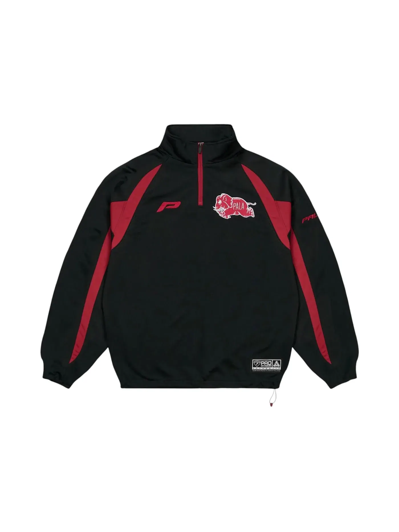 Мужская куртка с длинным рукавом Palace Palabama Quarter Zip — изображение 1 из 2, черный