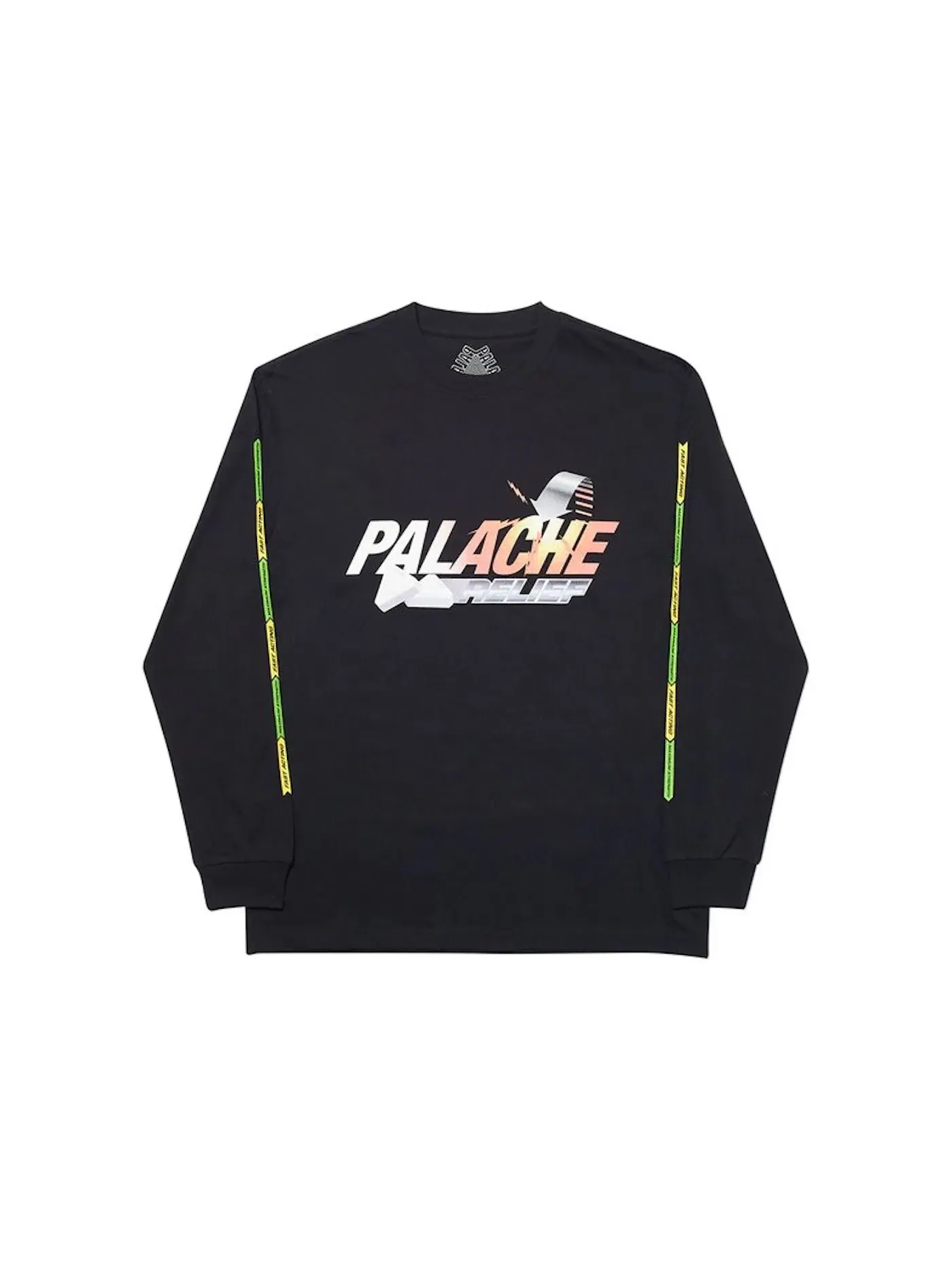 Мужская футболка с длинным рукавом Palace Palache Longsleeve Palace — изображение 1 из 1, черный