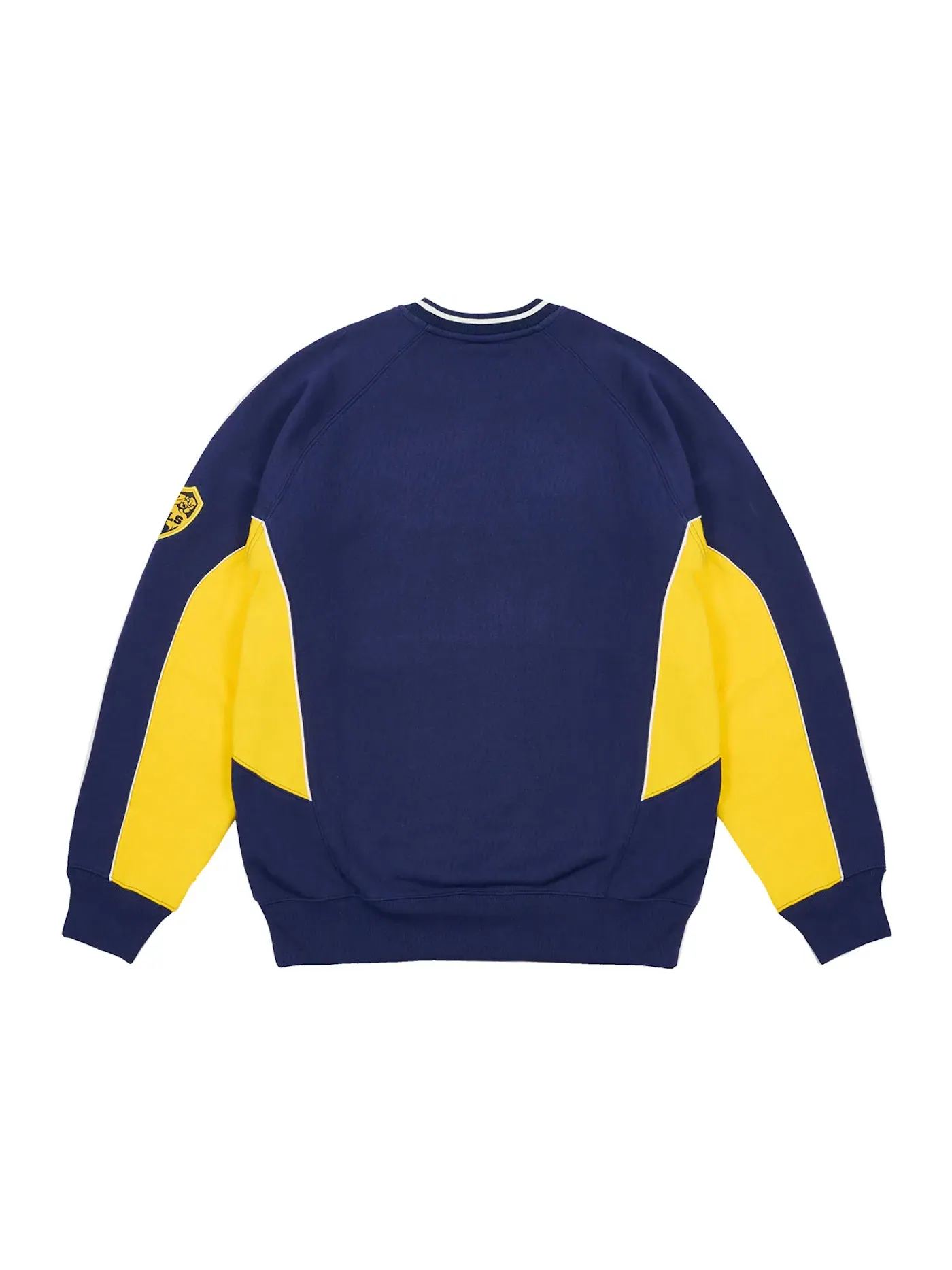 Мужская худи Palace Palamat Crew — изображение 2 из 2, темно-синий/желтый