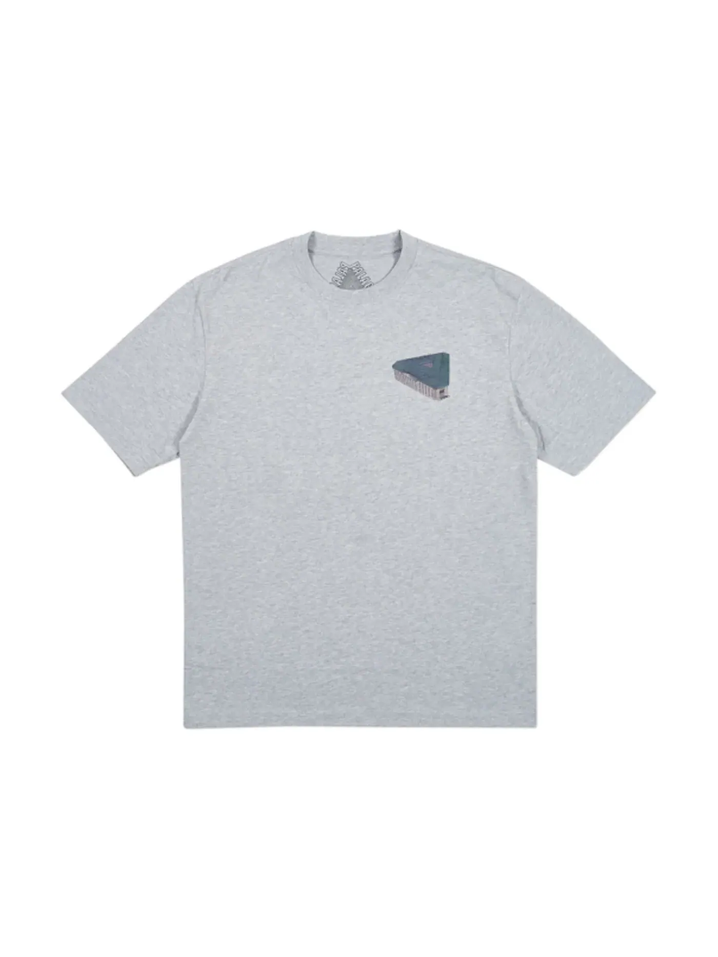Мужская футболка с принтом Palace Palazzo T-Shirt — изображение 1 из 2, серый