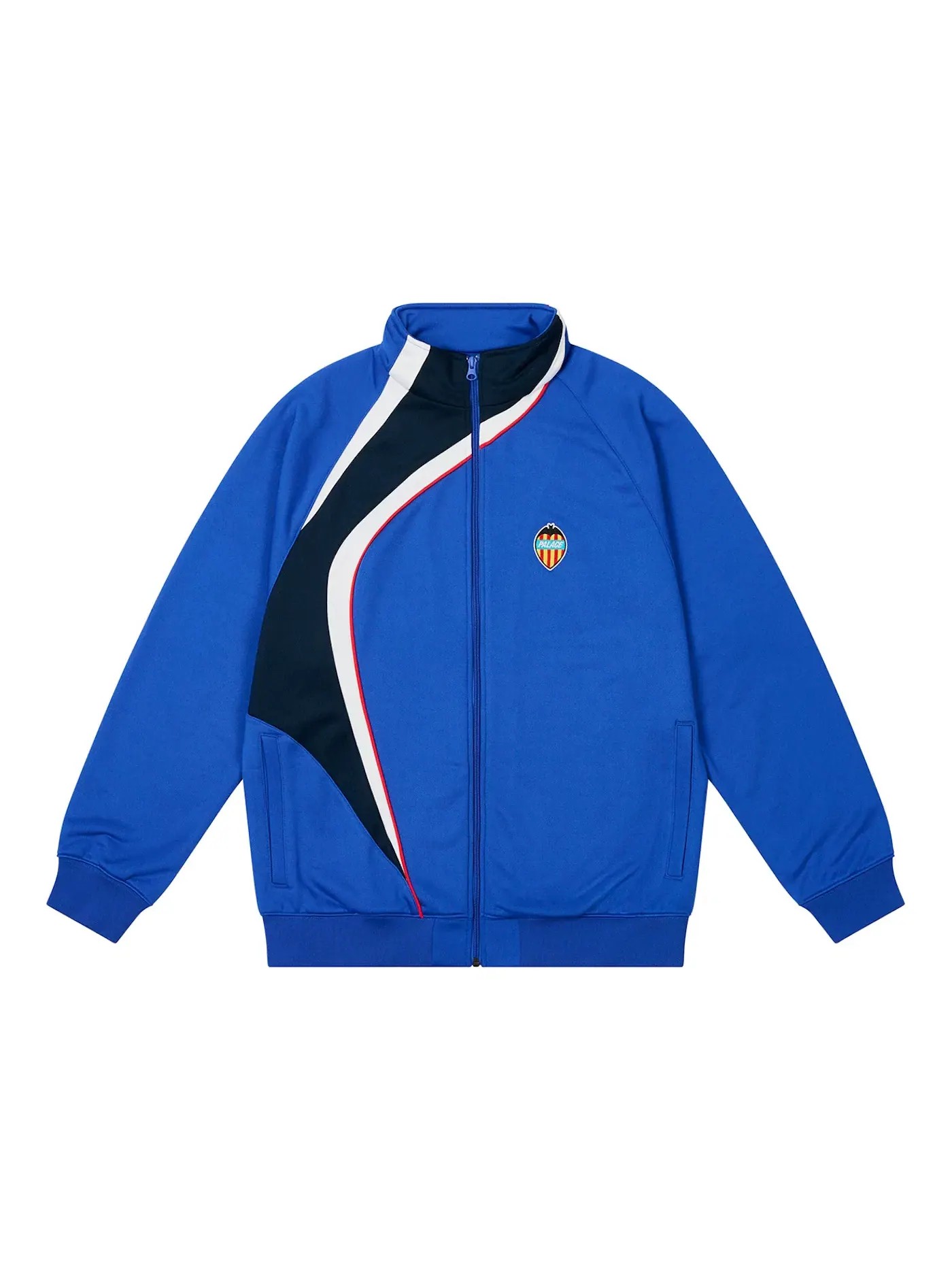 Мужская куртка с принтом Palace Palencia Track Jacket — изображение 1 из 2, синий