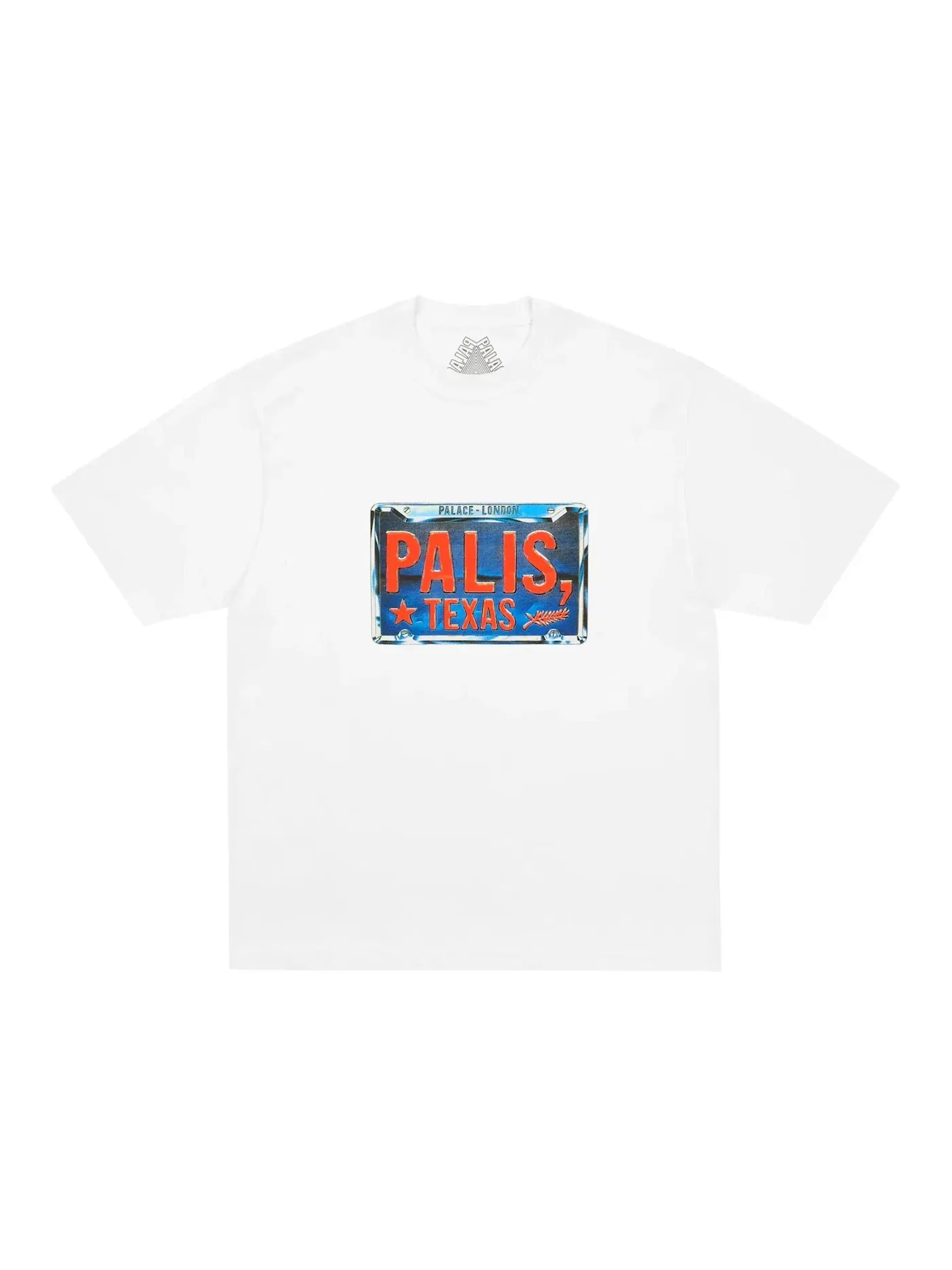 Мужская футболка с принтом Palace Palis Texas T-Shirt Palace — изображение 1 из 1, белый