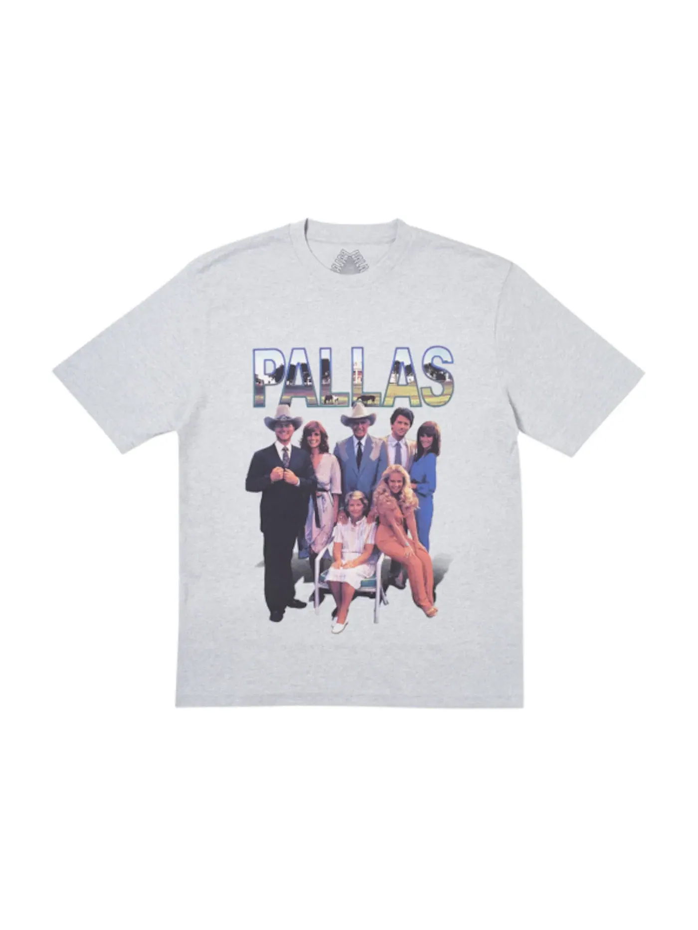 Мужская футболка с принтом Palace T-Shirt — изображение 1 из 1, серый