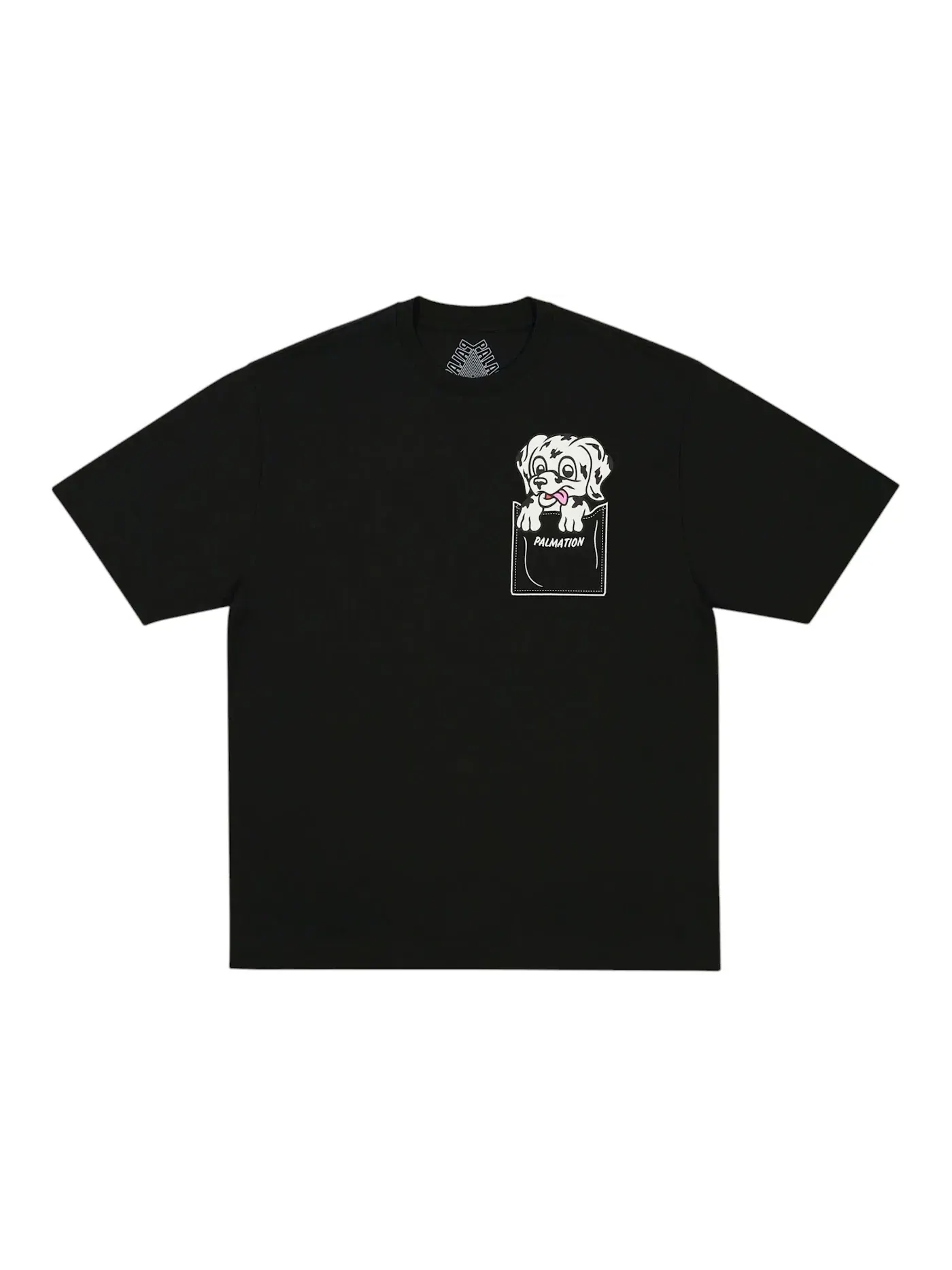 Мужская футболка с принтом Palace Palmation T-Shirt Palace — изображение 1 из 1, черный