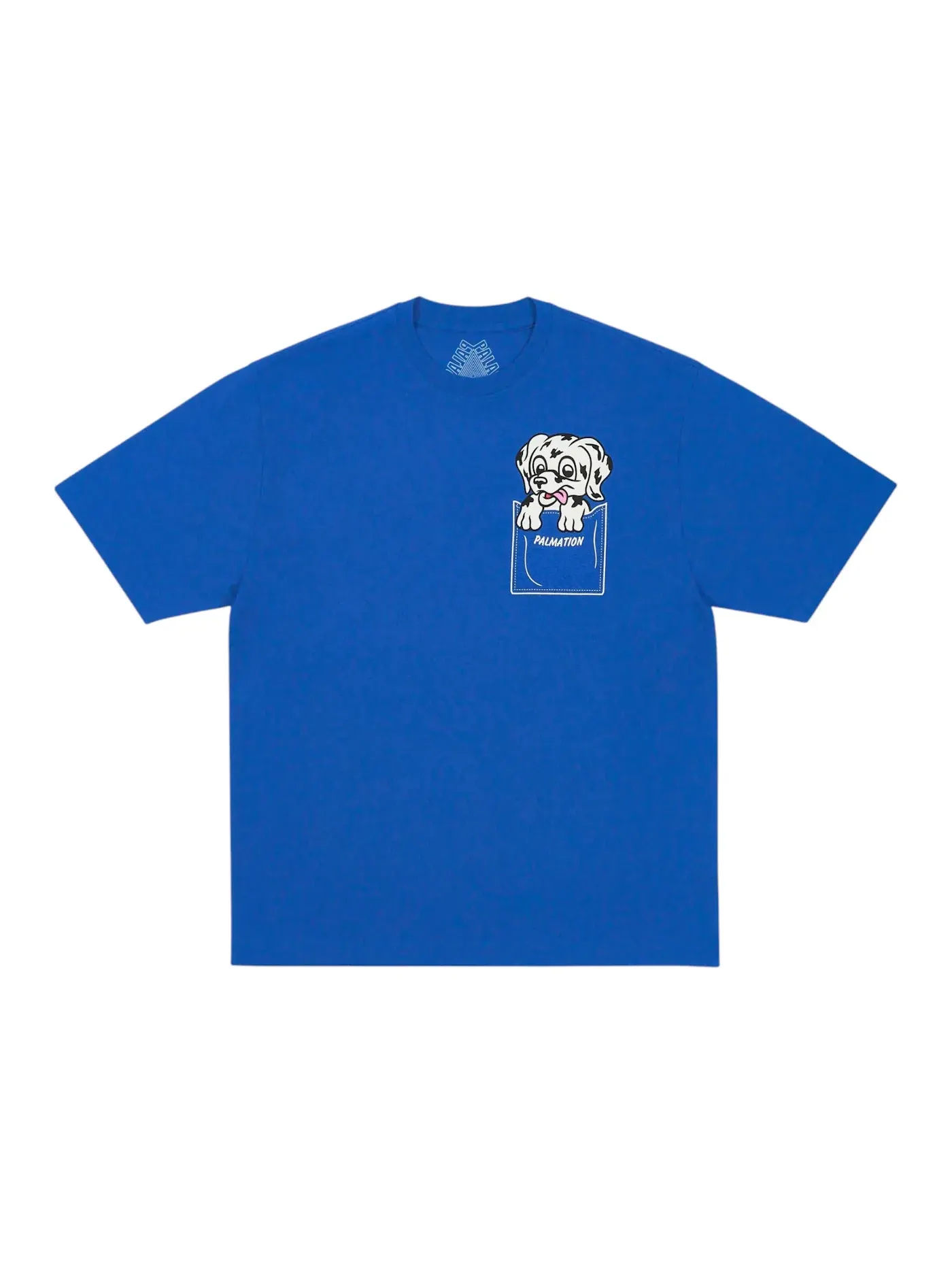 Мужская футболка с принтом Palace T-Shirt — изображение 1 из 1, синий