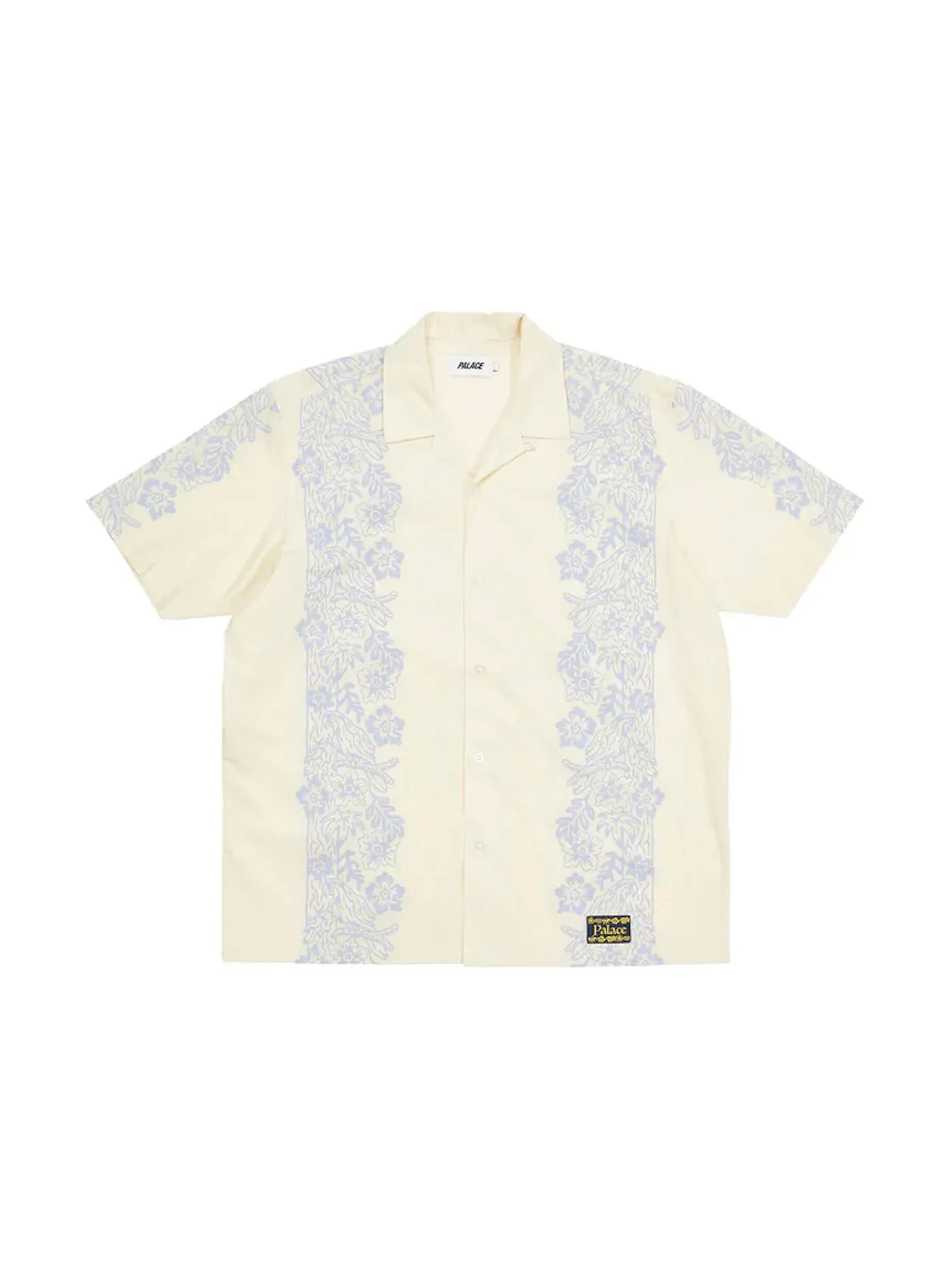 Мужская рубашка с принтом Palace Shirt — изображение 1 из 2, белый