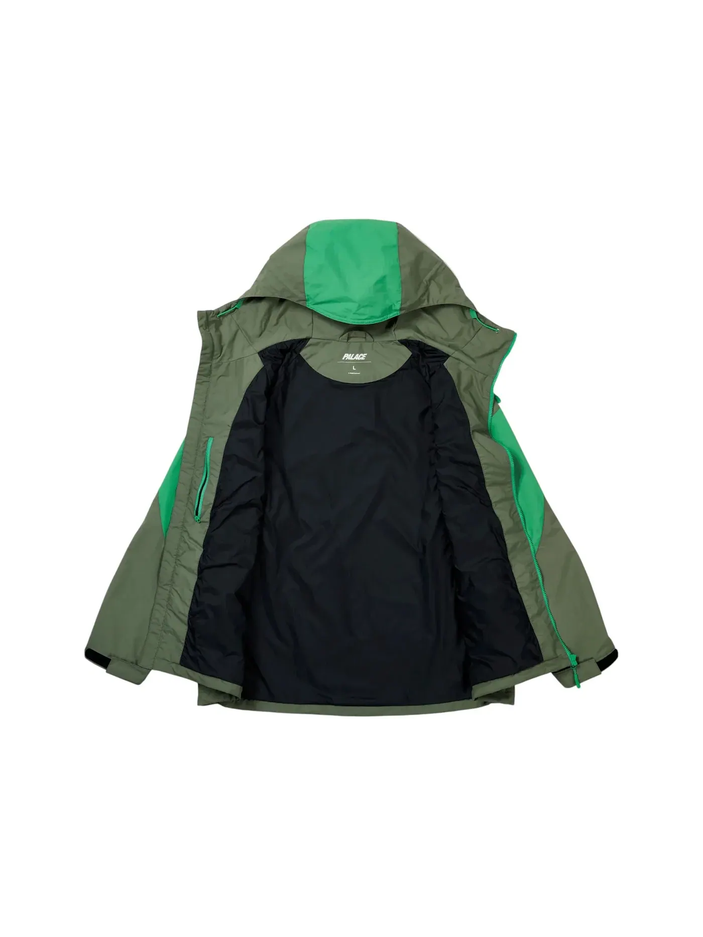 Мужская куртка с длинным рукавом Palace Paltic Jacket Palace — изображение 2 из 2, глубокий зеленый/зеленый