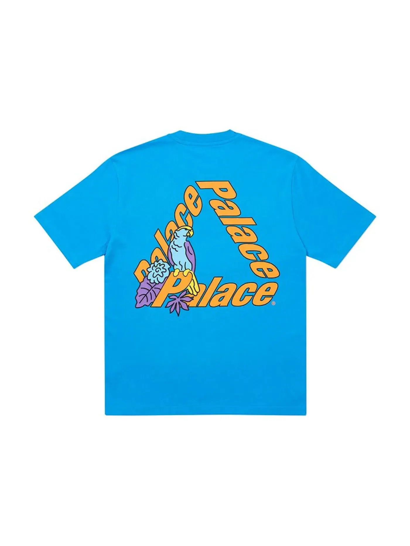 Мужская футболка с принтом Palace Parrot Palace-3 T-Shirt Palace — изображение 1 из 2, синий