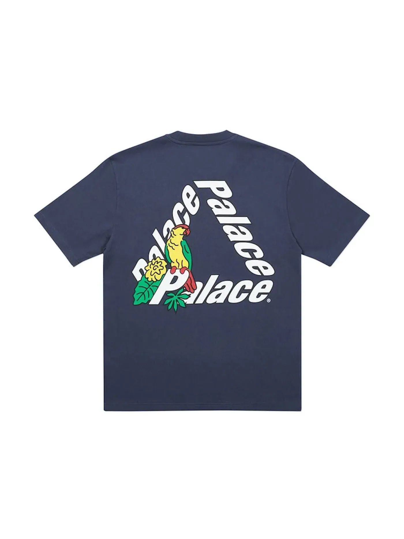 Мужская футболка с принтом Palace Parrot T-Shirt Palace — изображение 1 из 2, темно-синий