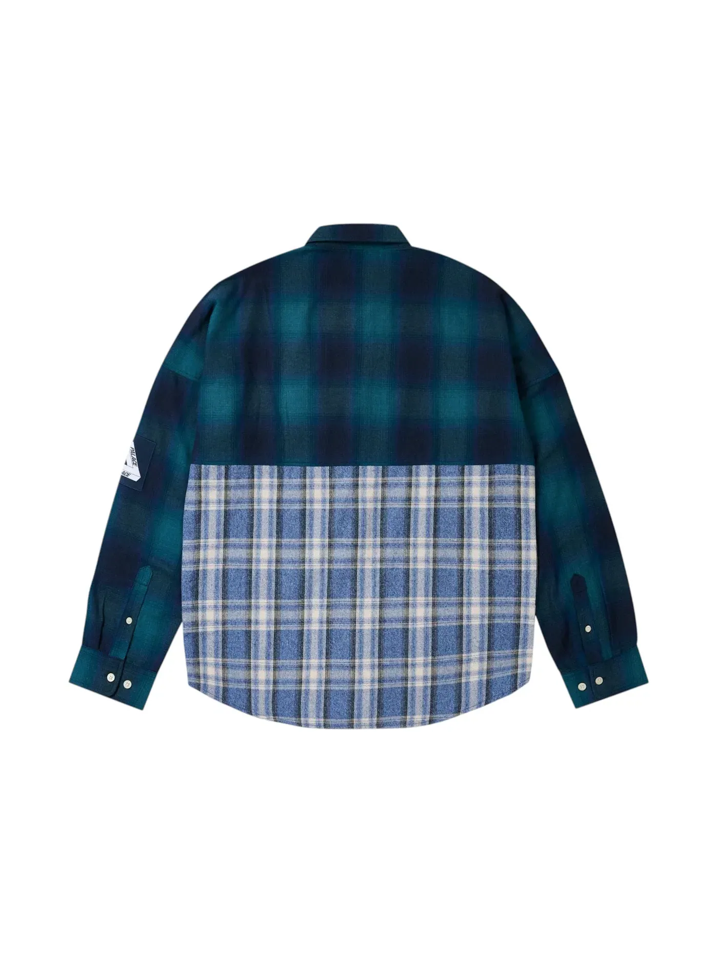 Мужская рубашка с принтом Palace Shirt — изображение 2 из 2, синий