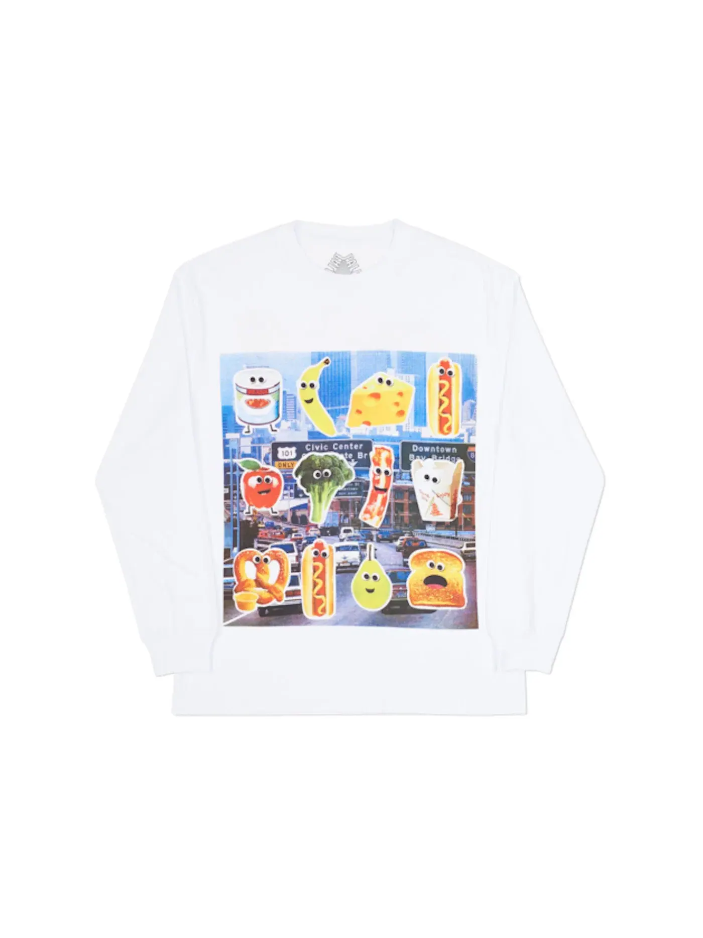 Мужская футболка с длинным рукавом Palace Longsleeve — изображение 1 из 2, белый