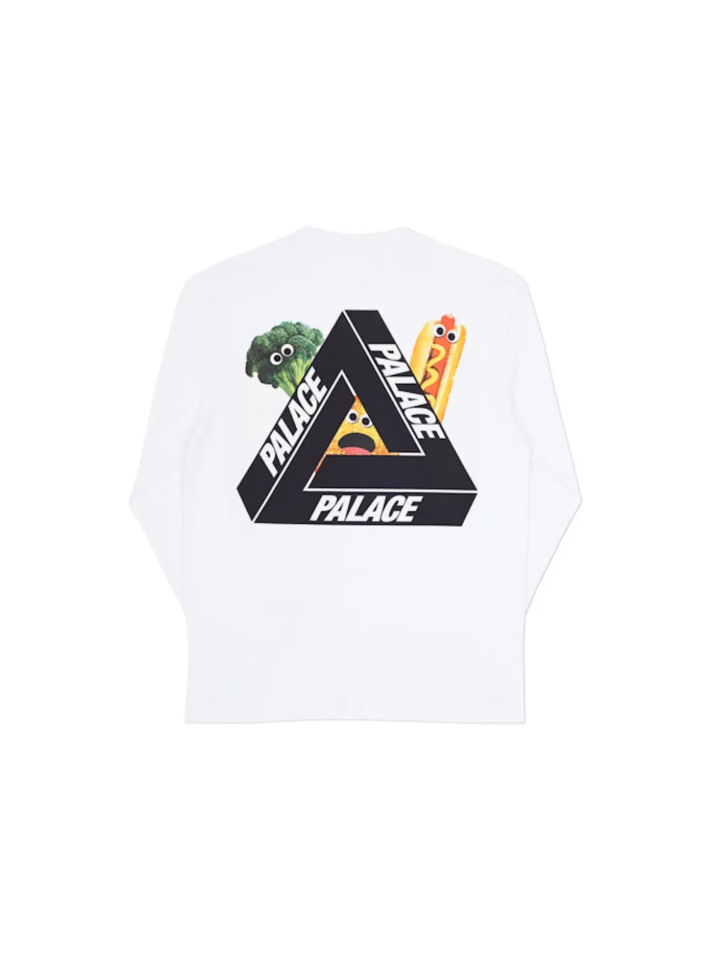 Мужская футболка с длинным рукавом Palace Longsleeve — изображение 2 из 2, белый