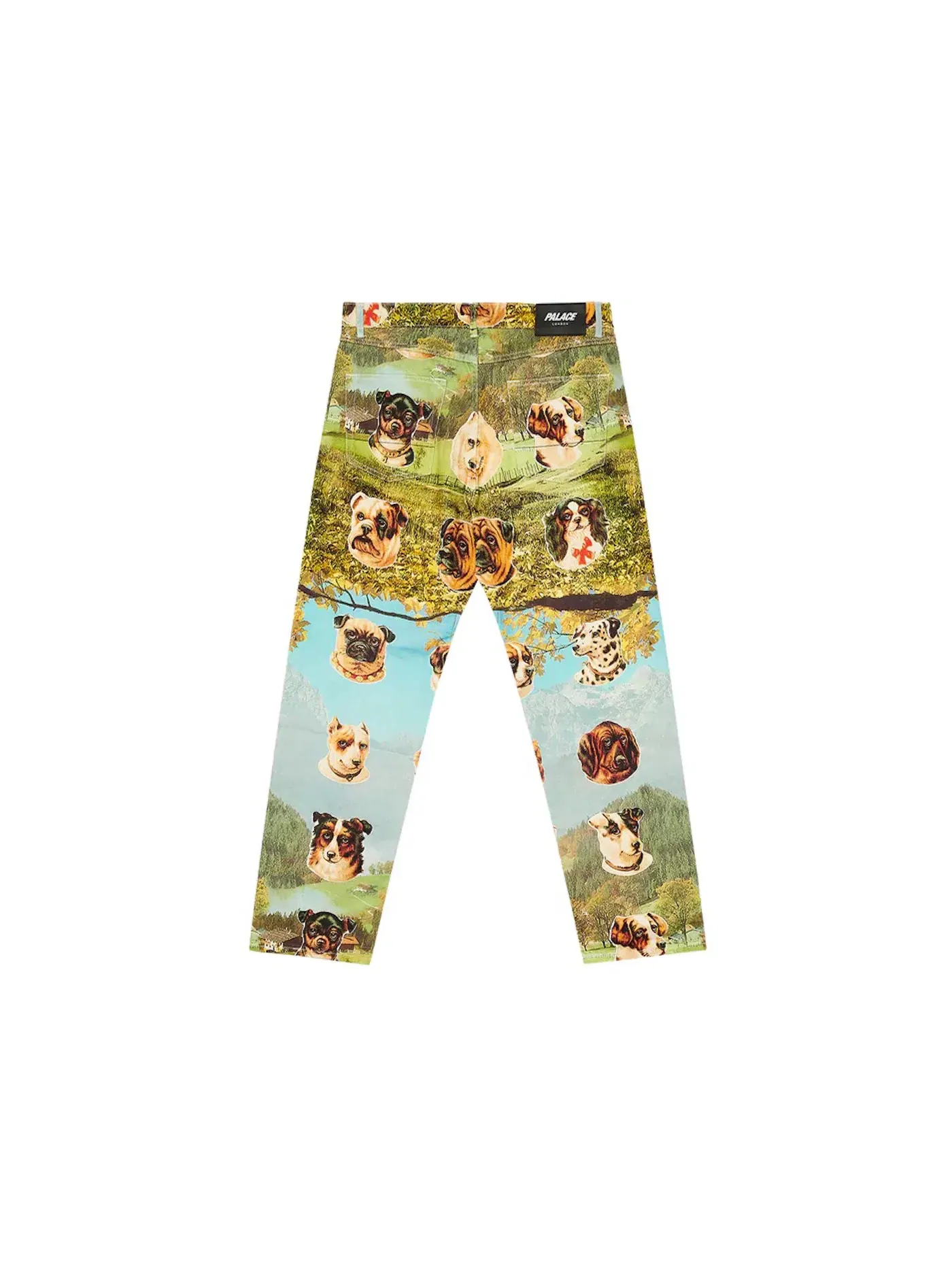 Мужские брюки с принтом Trousers Palace — изображение 2 из 2, мульти
