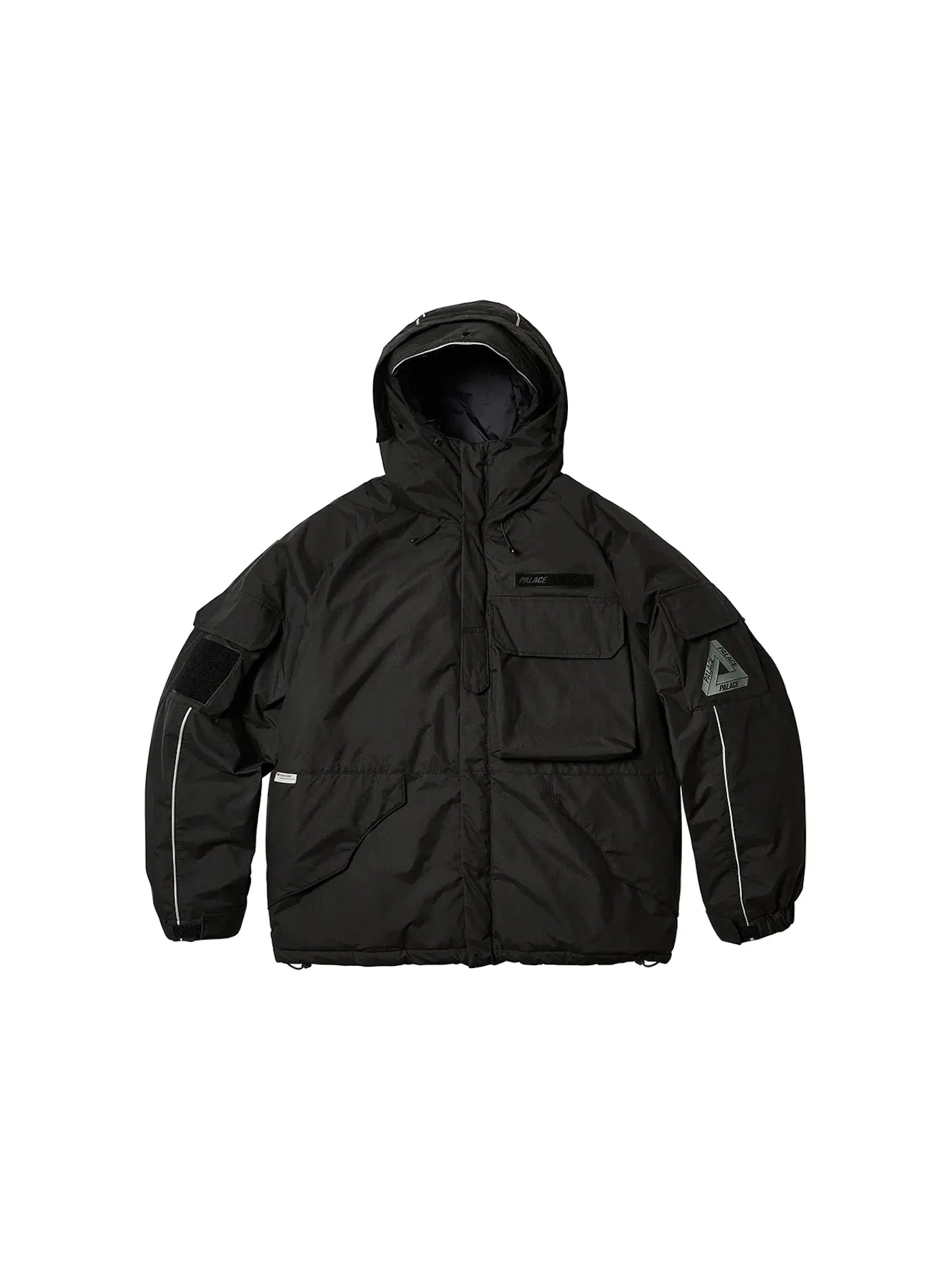 Мужская куртка с капюшоном Palace PCWCS Hooded Jacket — изображение 2 из 3, черный