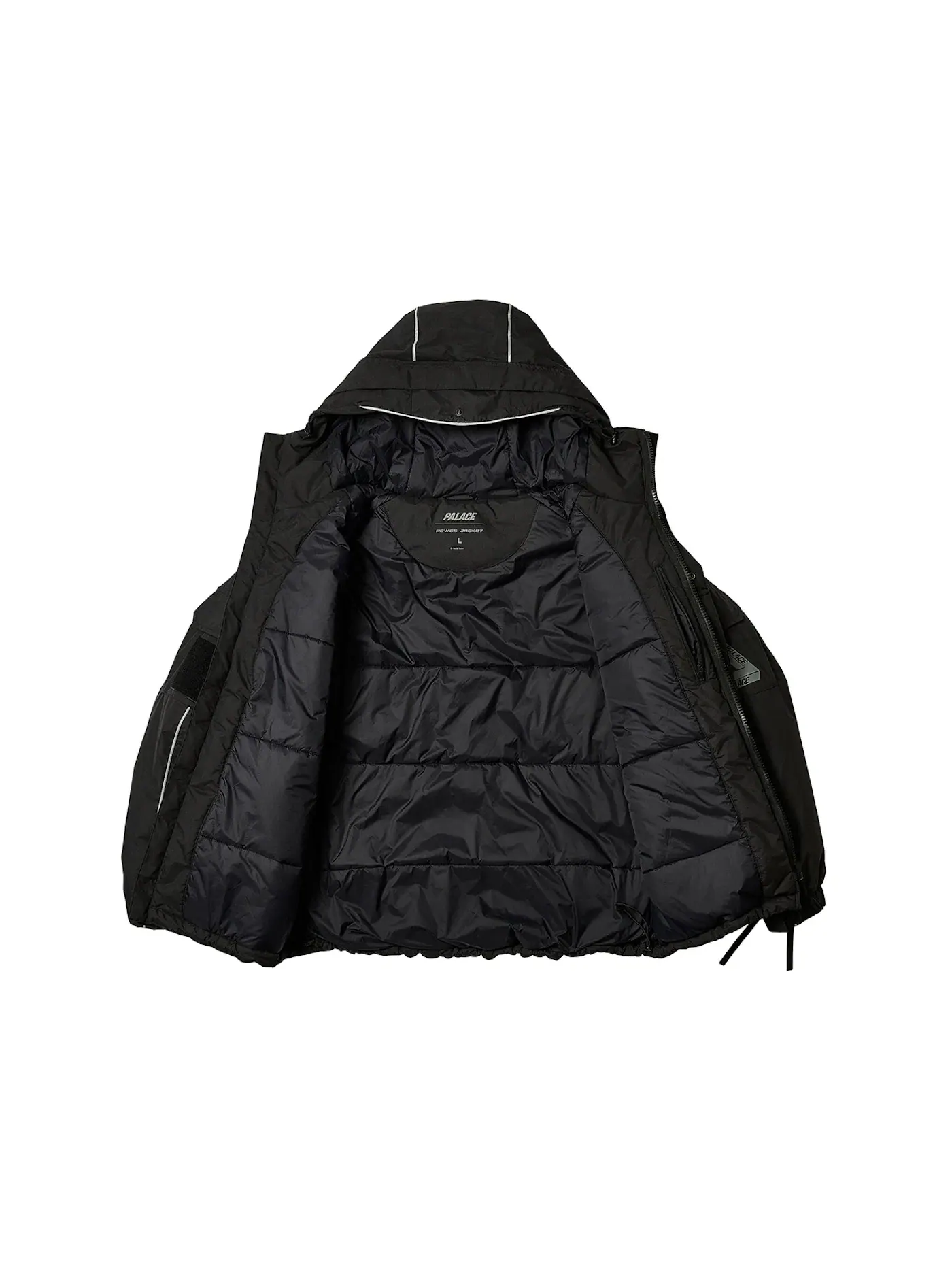 Мужская куртка с капюшоном Palace PCWCS Hooded Jacket — изображение 3 из 3, черный