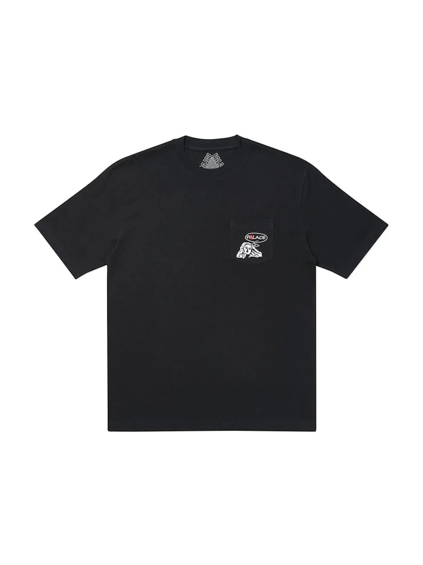 Мужская футболка с принтом Palace Peace Pocket T-Shirt Palace — изображение 1 из 1, черный