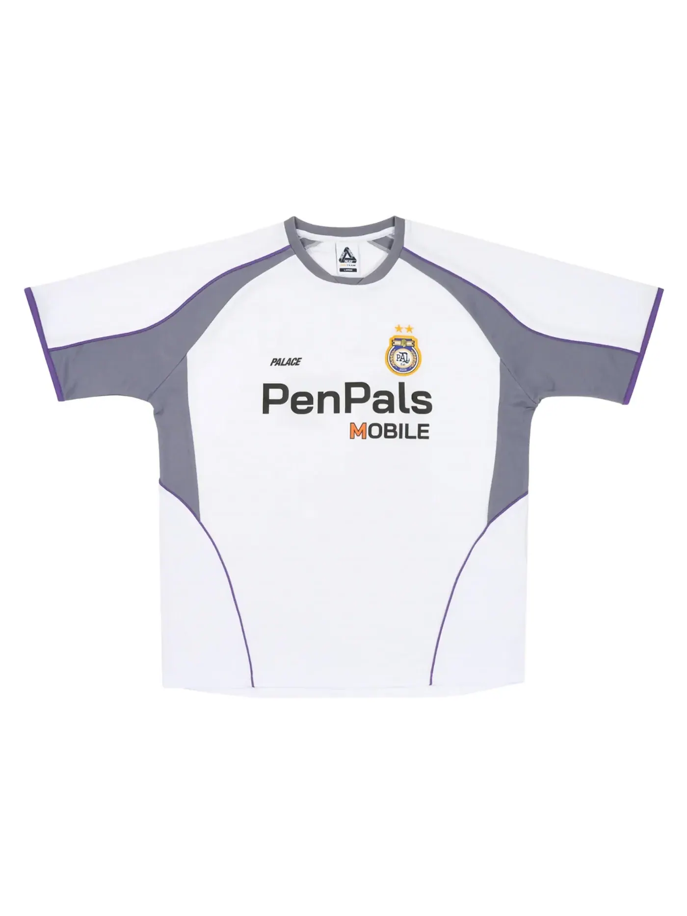 Мужская джерси с принтом Palace Pen Pals Jersey — изображение 1 из 2, белый
