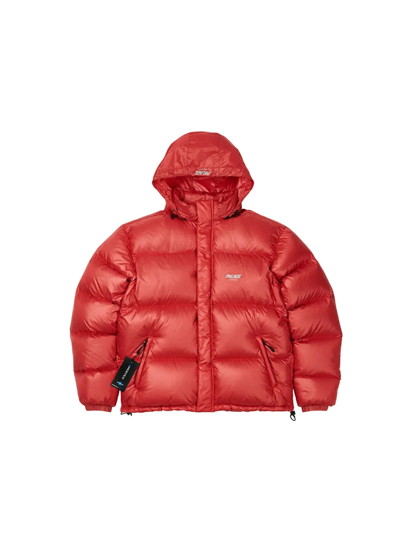Мужская куртка-пуховик Palace Pertex London Puffa — изображение 2 из 3, красный
