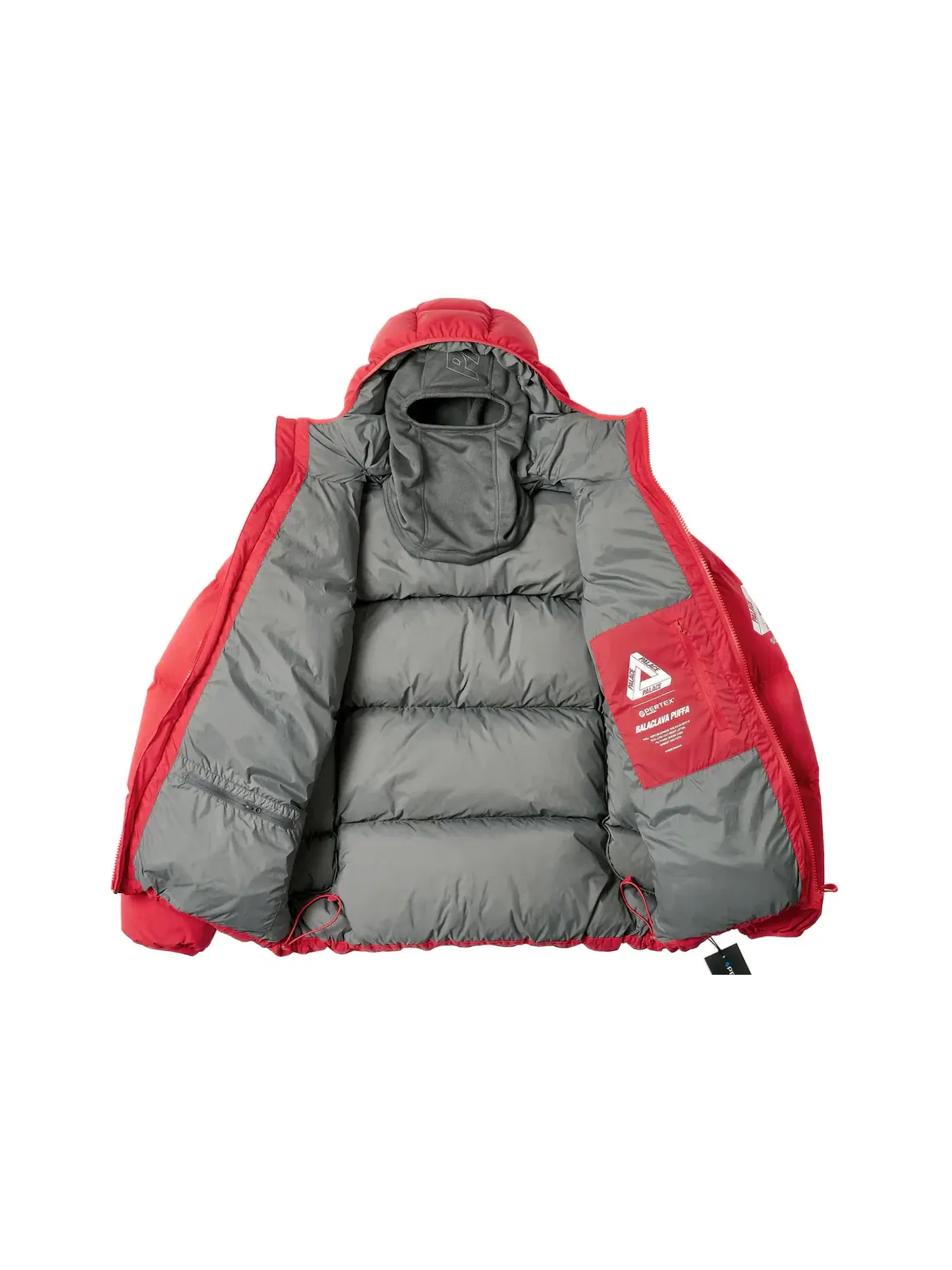 Мужская куртка-пуховка Palace Puffa, Flame Carbon — изображение 2 из 3