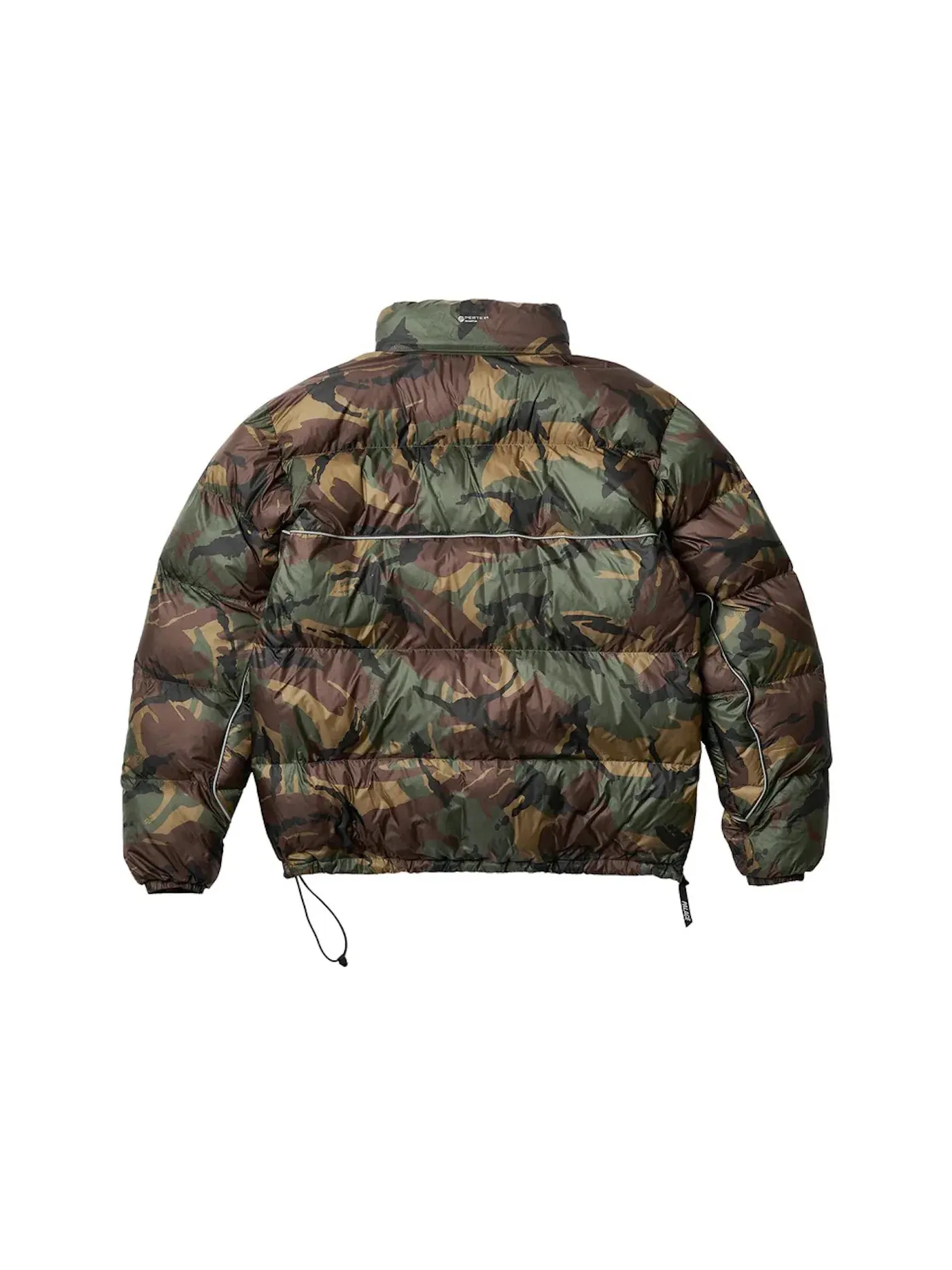 Мужская куртка-пуховка с принтом Palace Pertex P90 Puffa Jacket — изображение 3 из 3, камуфляж