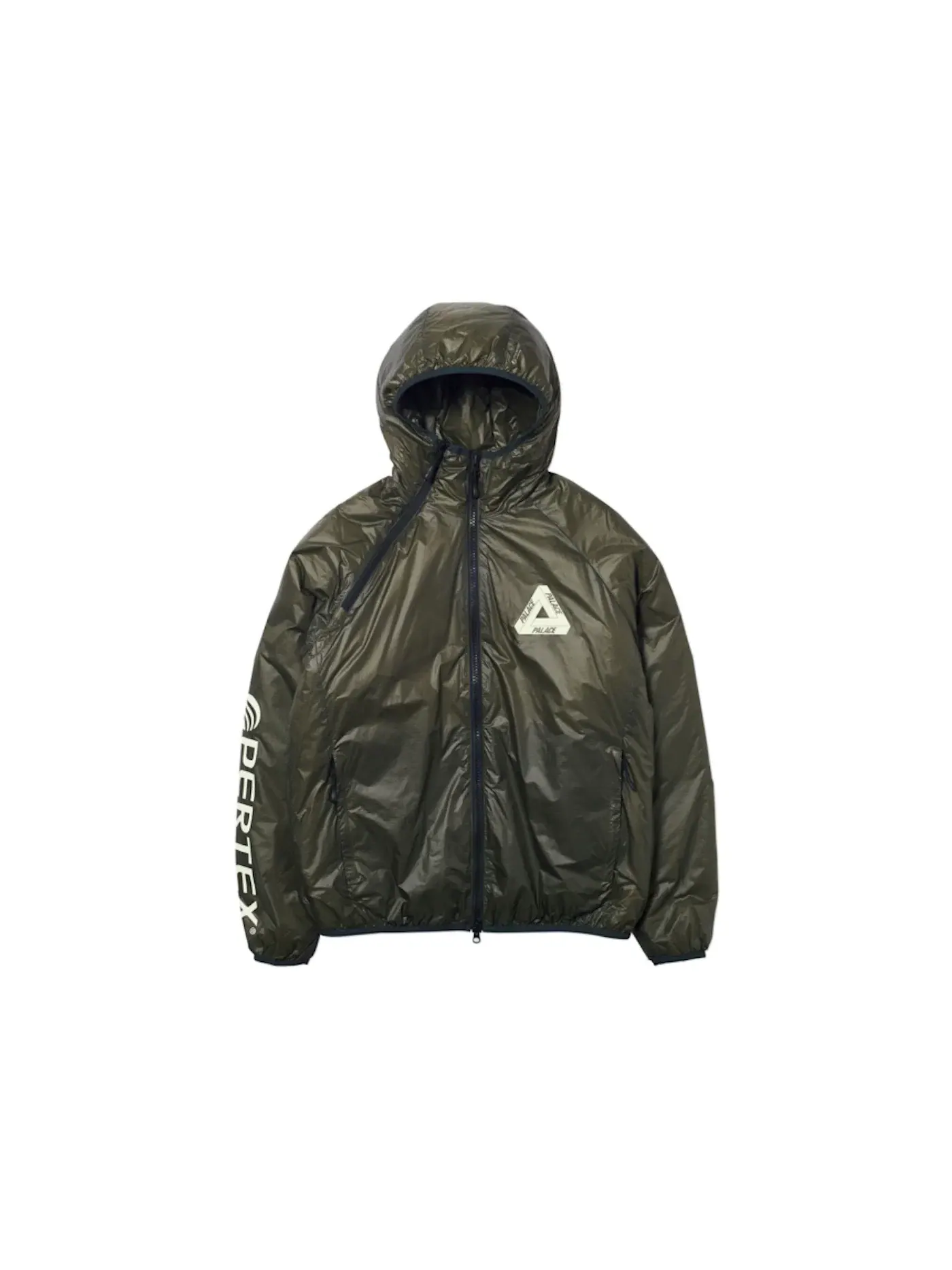 Мужская куртка из пертекса Palace Pertex Quantum Jacket — изображение 1 из 3, оливковый