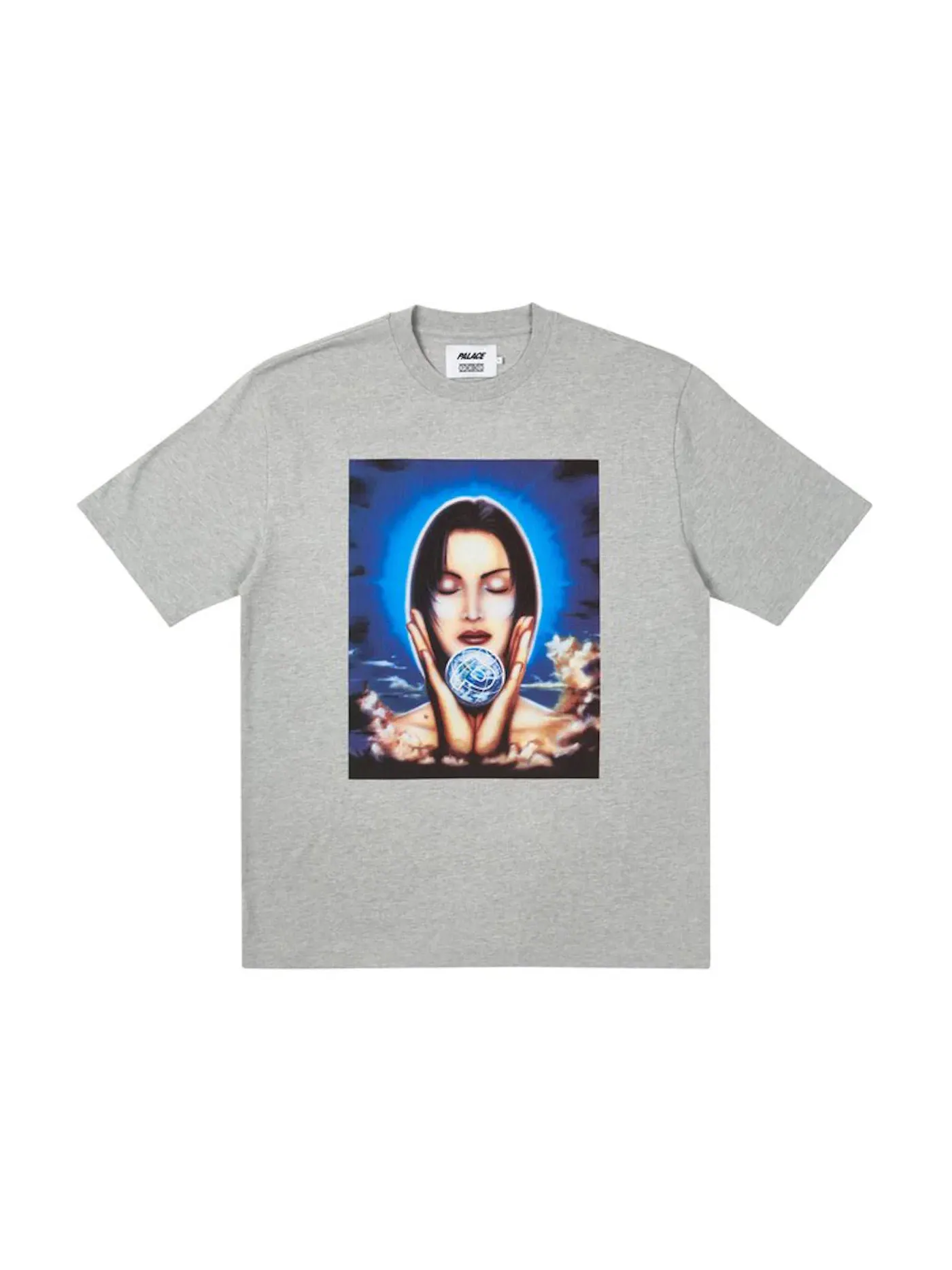 Мужская футболка с принтом Palace PEZ Angel T-shirt Palace — изображение 1 из 2, серый