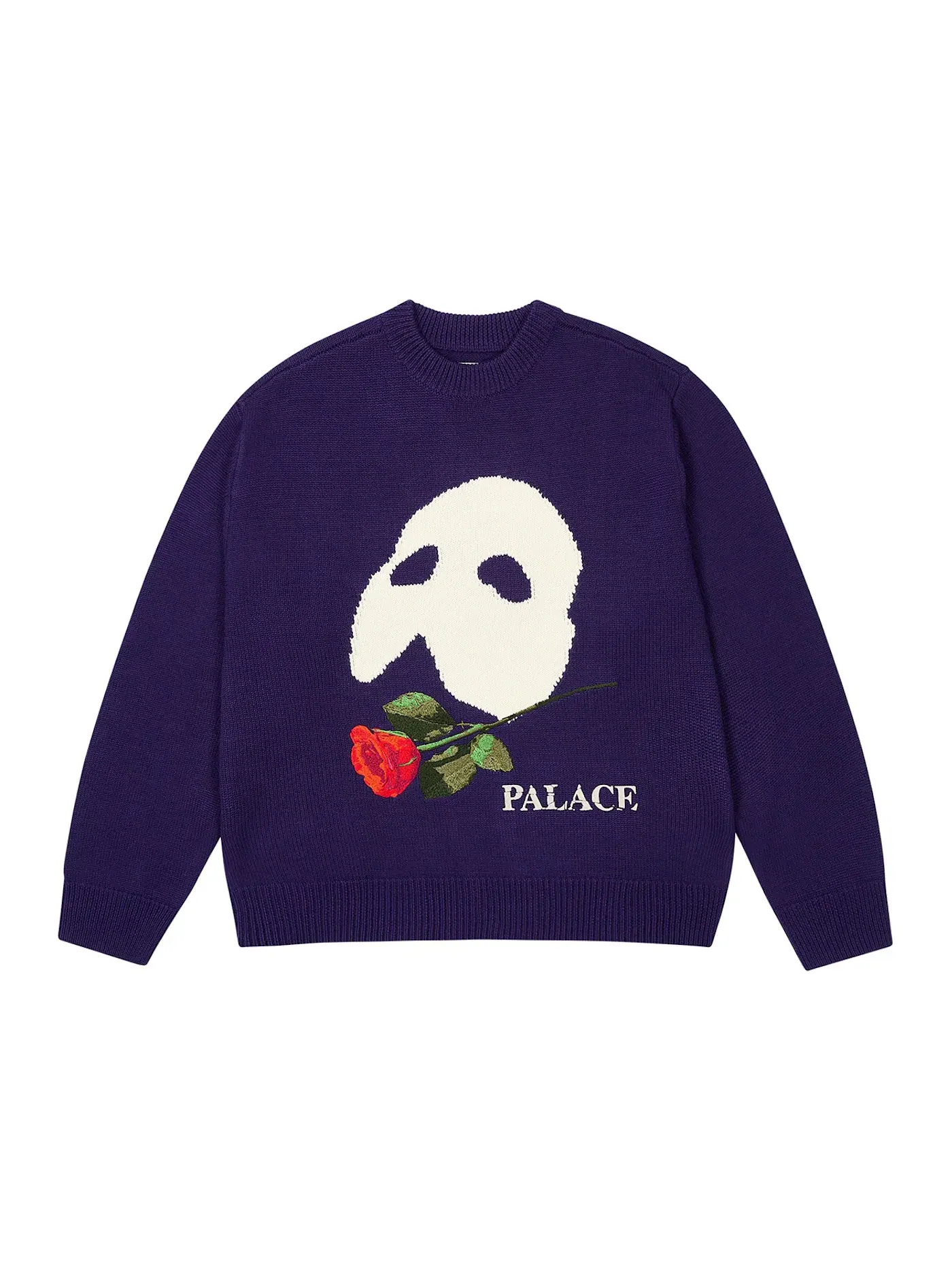 Мужской свитер с принтом Knit Palace, Purp — изображение 1 из 3