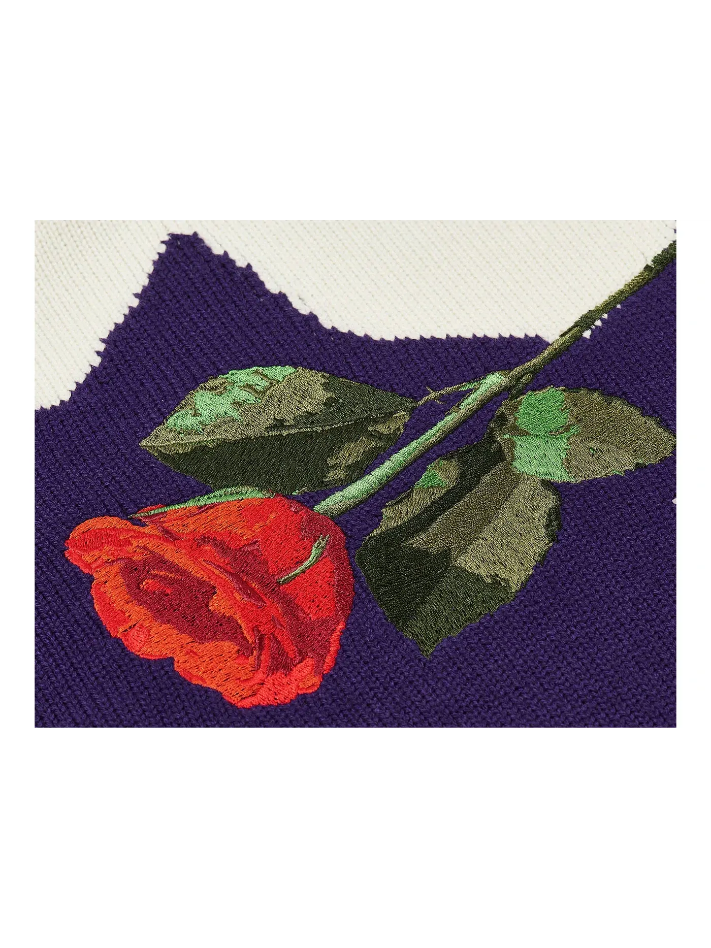 Мужской свитер с принтом Knit Palace, Purp — изображение 3 из 3