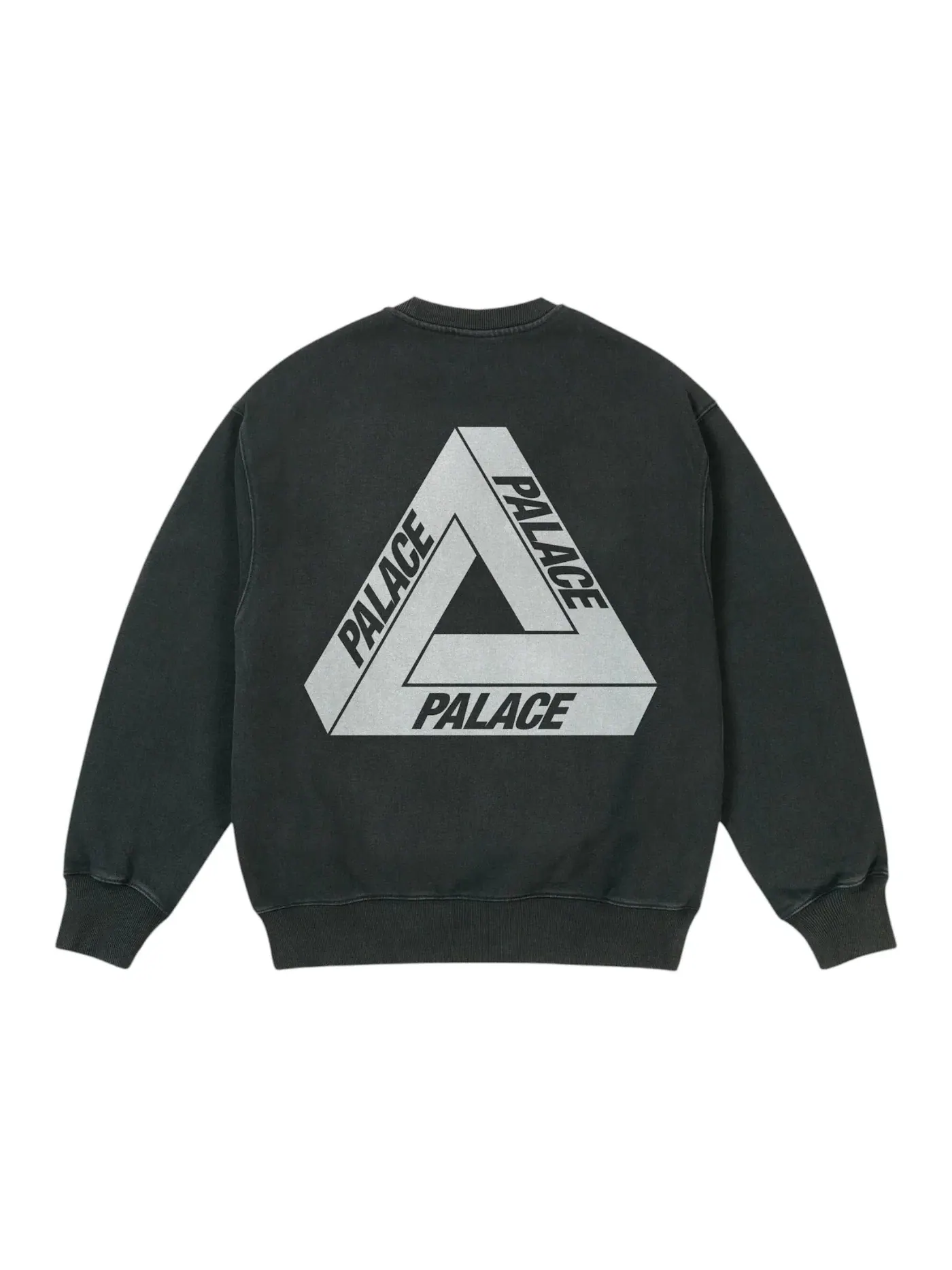 Мужской свитшот Palace Pigment Tri Crew — изображение 2 из 2, черный